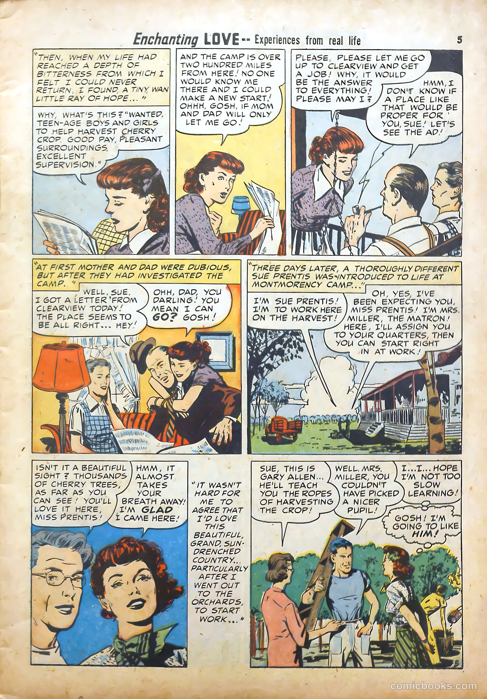 Enchanting Love #1 (1949) — page 7 of 52
