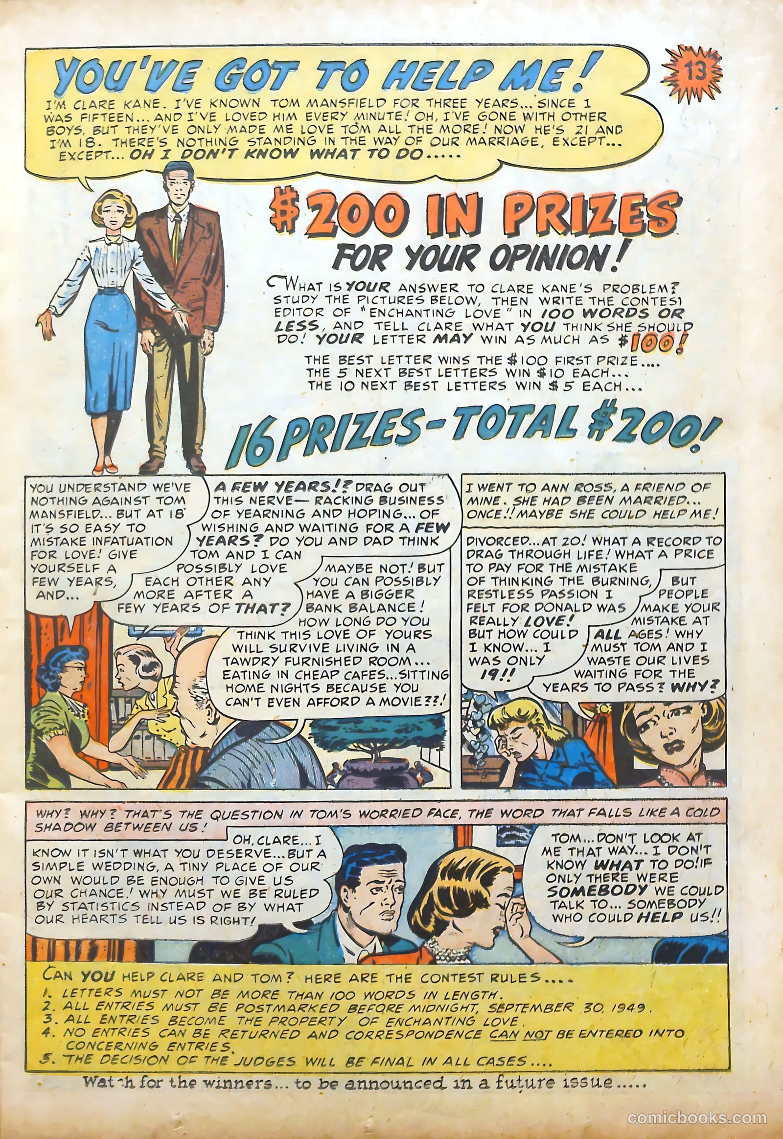 Enchanting Love #1 (1949) — page 15 of 52