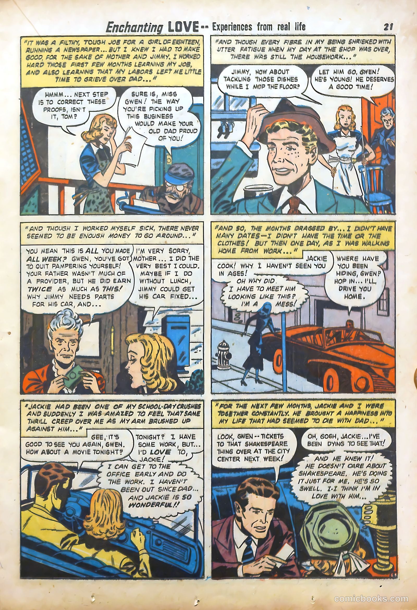 Enchanting Love #1 (1949) — page 23 of 52