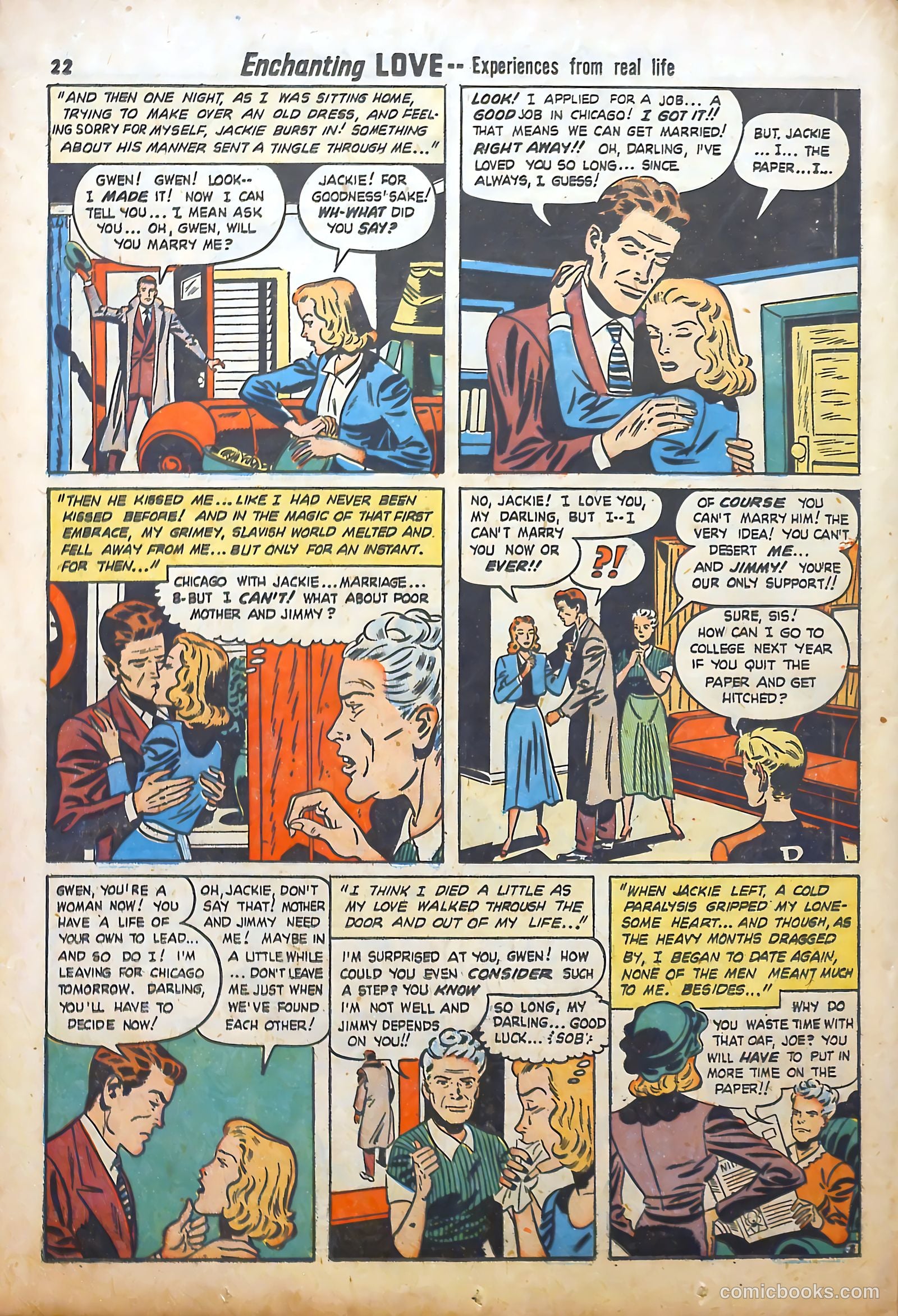 Enchanting Love #1 (1949) — page 24 of 52