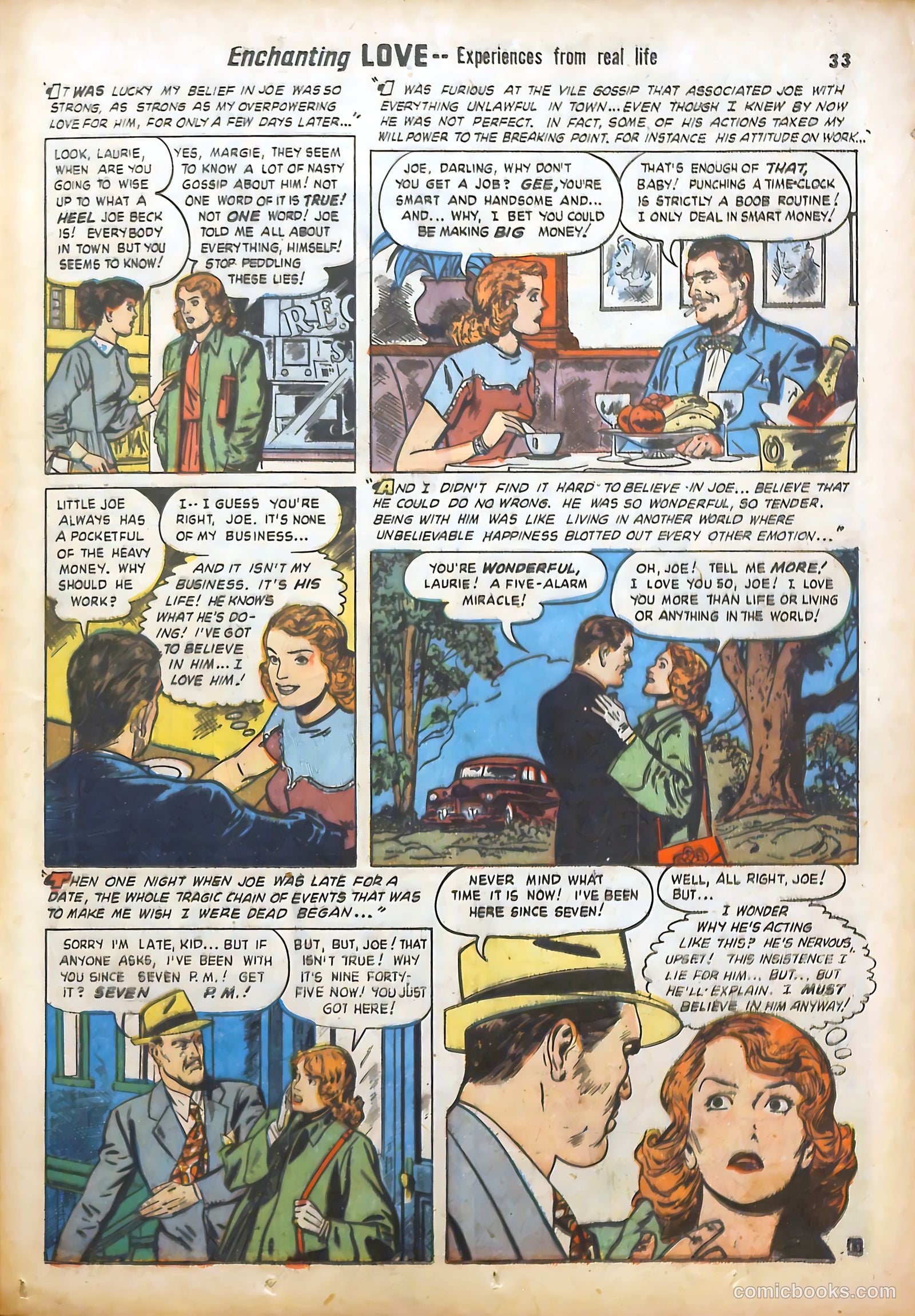 Enchanting Love #1 (1949) — page 35 of 52