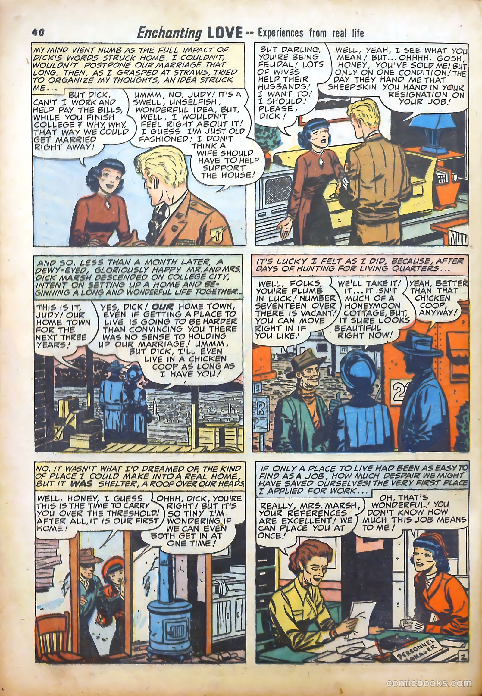 Enchanting Love #1 (1949) — page 42 of 52