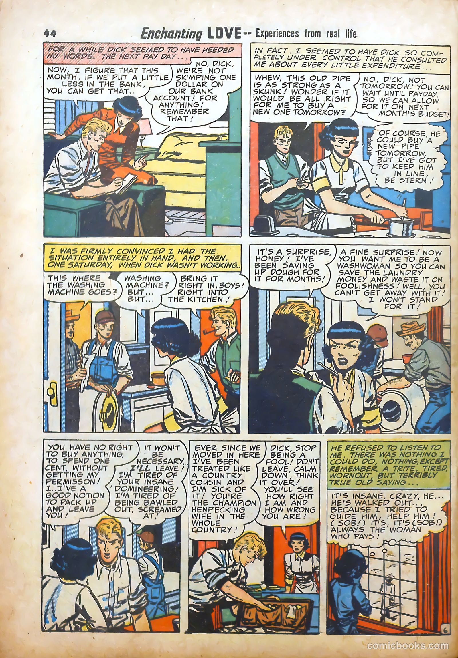 Enchanting Love #1 (1949) — page 46 of 52