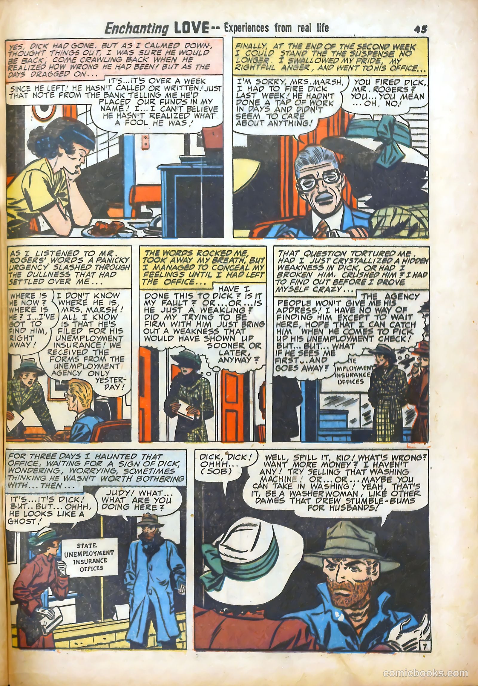 Enchanting Love #1 (1949) — page 47 of 52