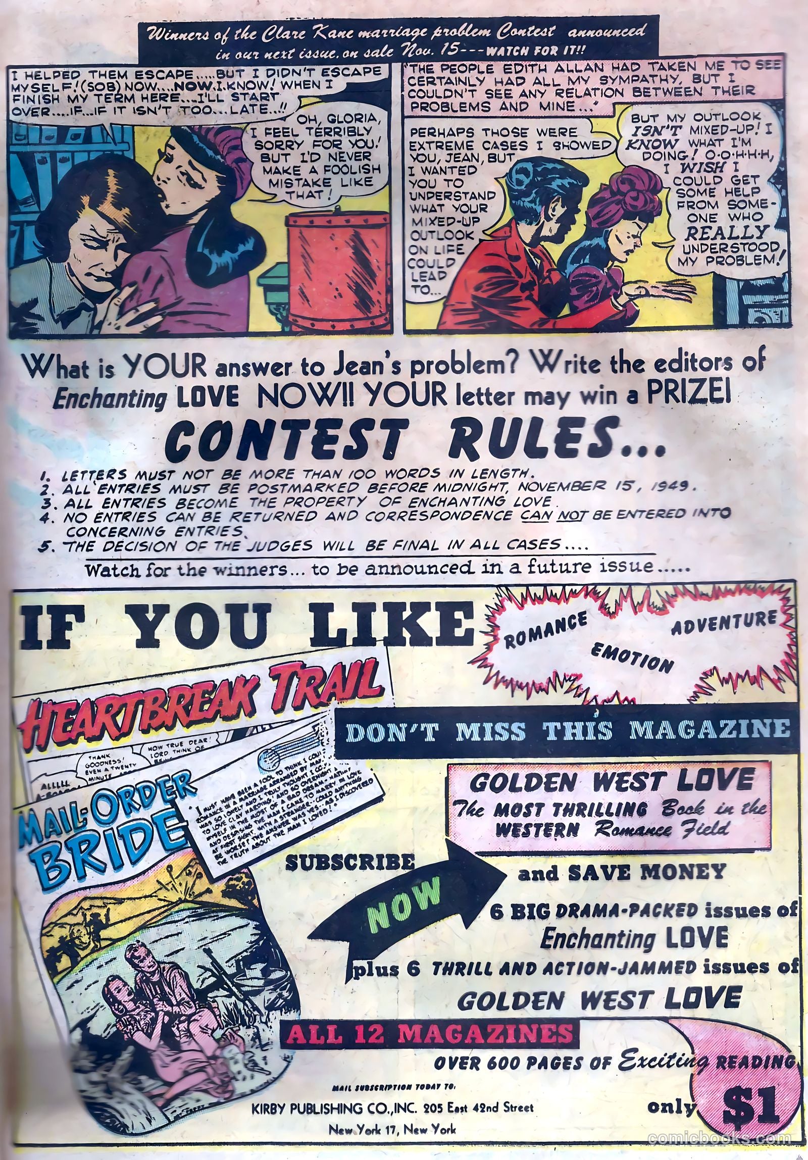 Enchanting Love #2 (1949) — page 35 of 52