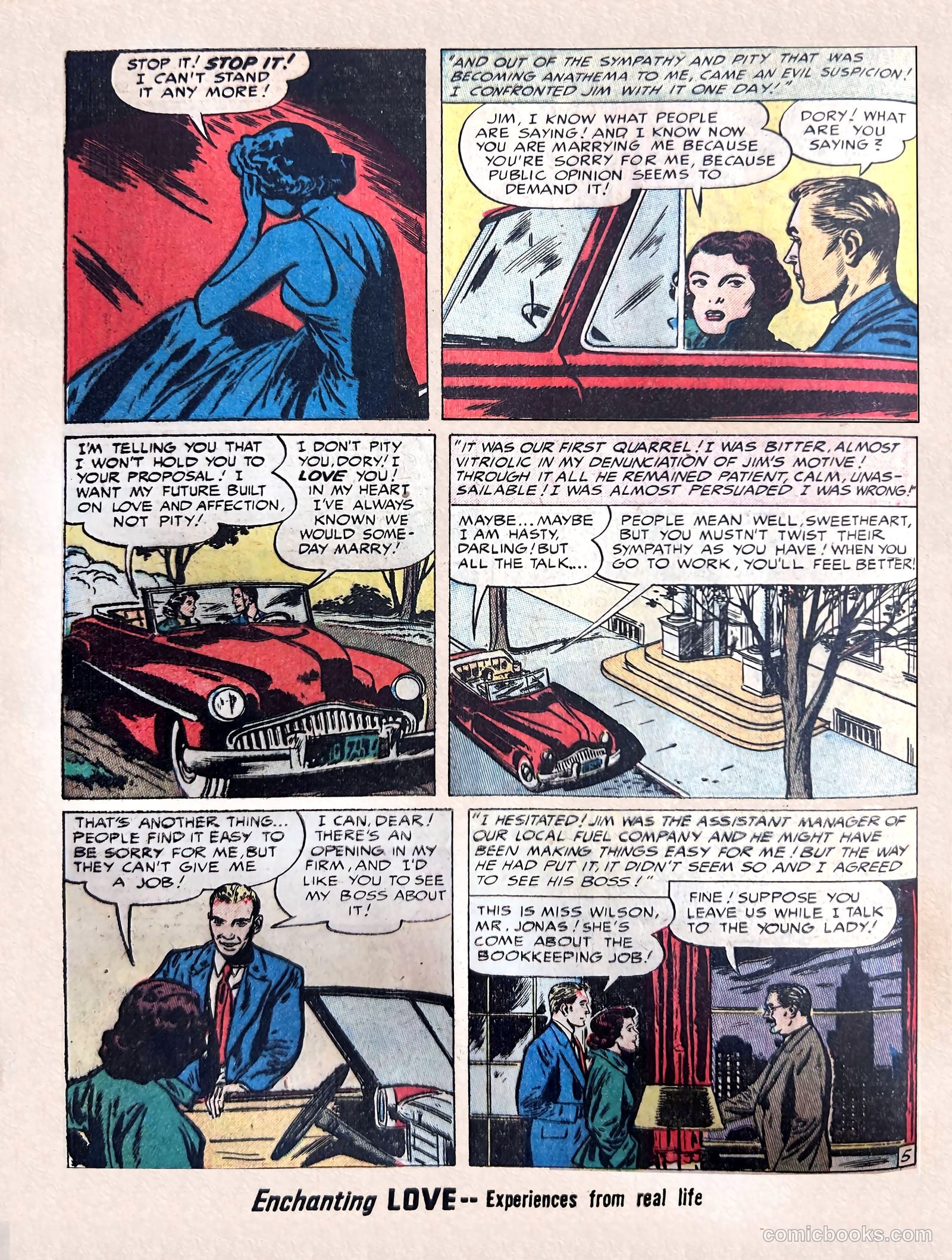 Enchanting Love #5 (1950) — page 16 of 52