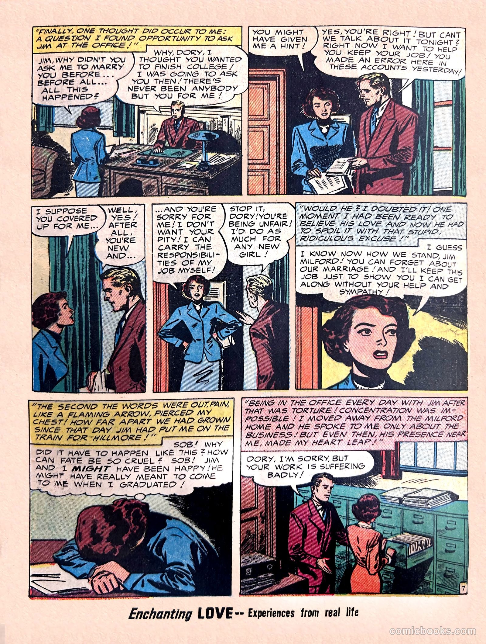Enchanting Love #5 (1950) — page 18 of 52