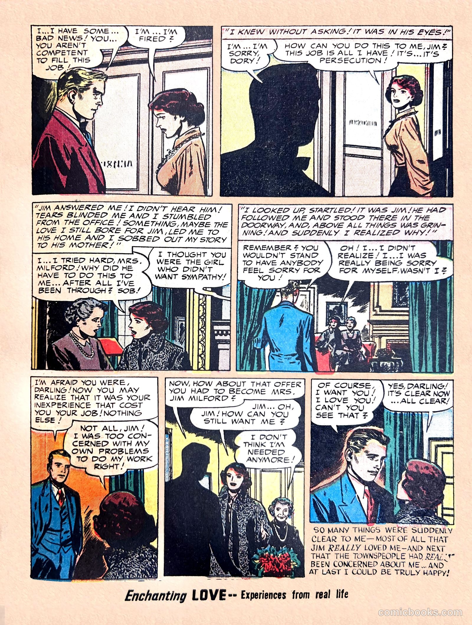 Enchanting Love #5 (1950) — page 19 of 52