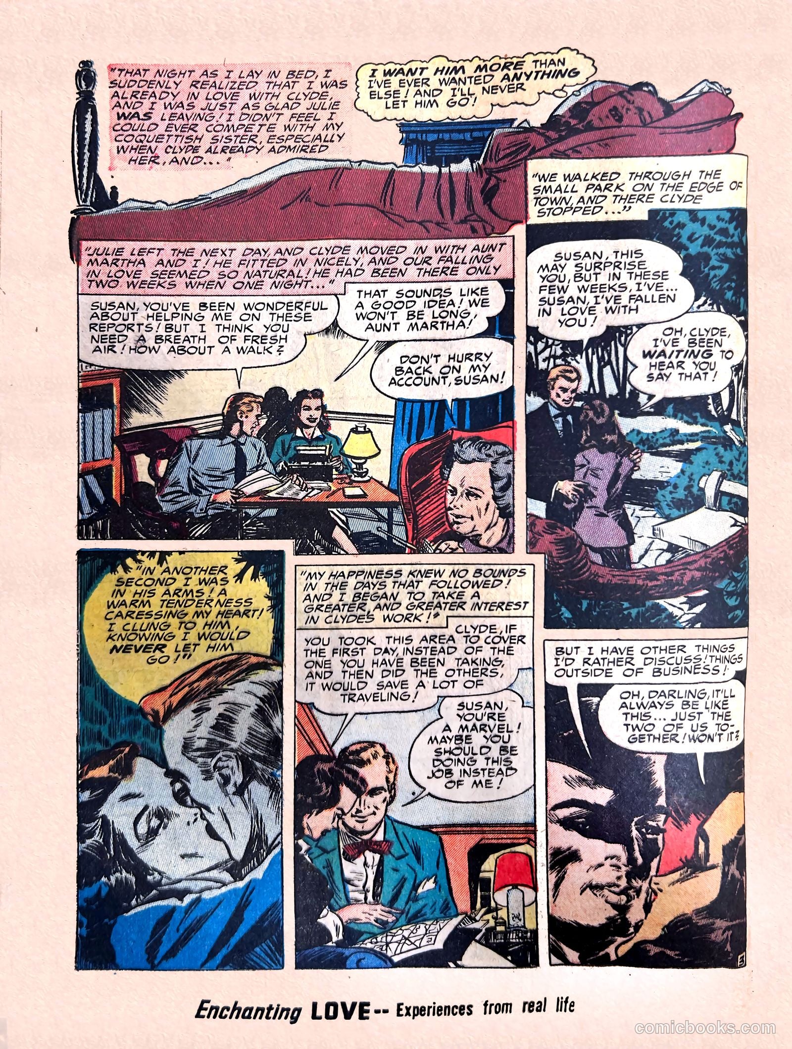 Enchanting Love #5 (1950) — page 32 of 52