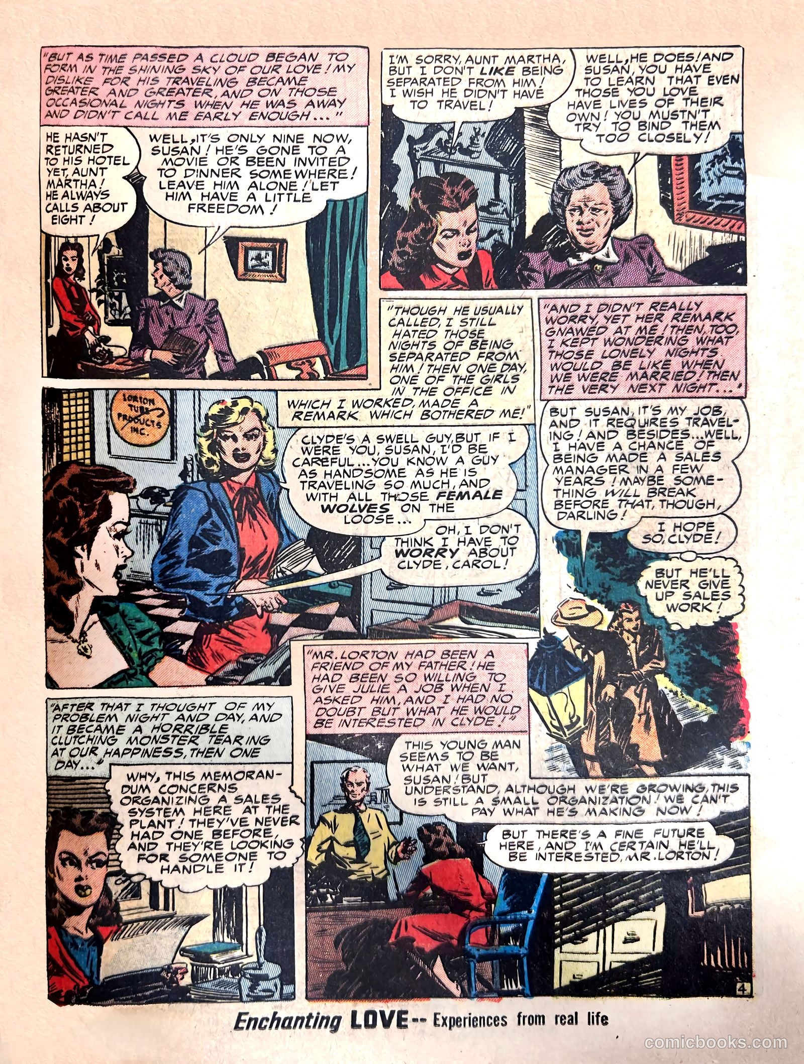 Enchanting Love #5 (1950) — page 33 of 52