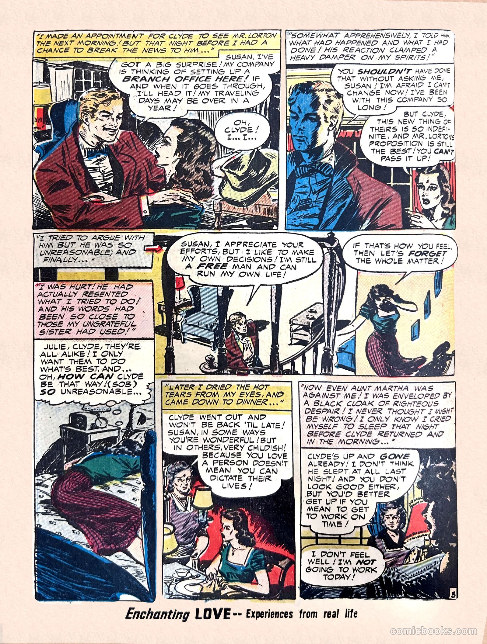 Enchanting Love #5 (1950) — page 34 of 52