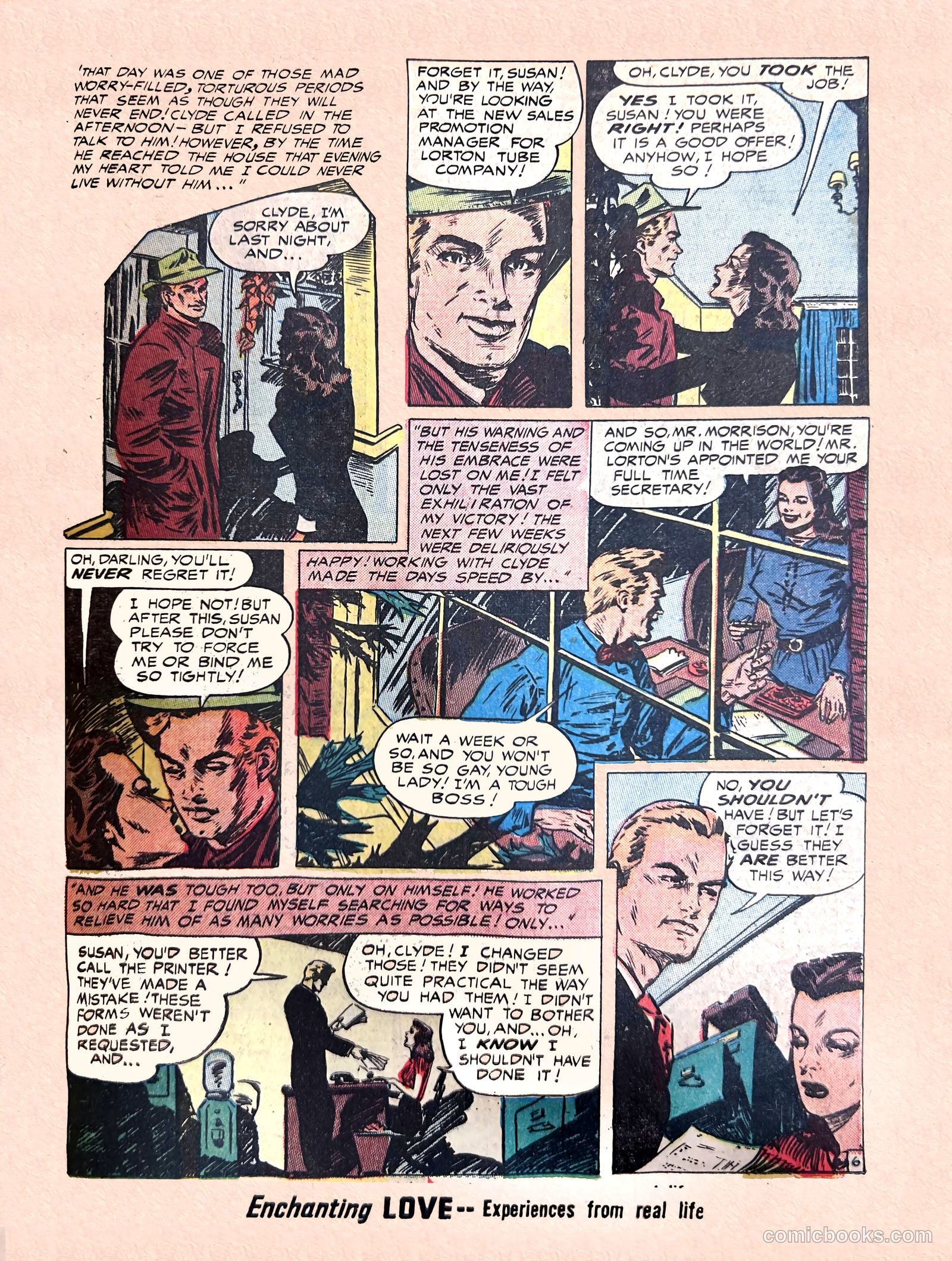 Enchanting Love #5 (1950) — page 35 of 52