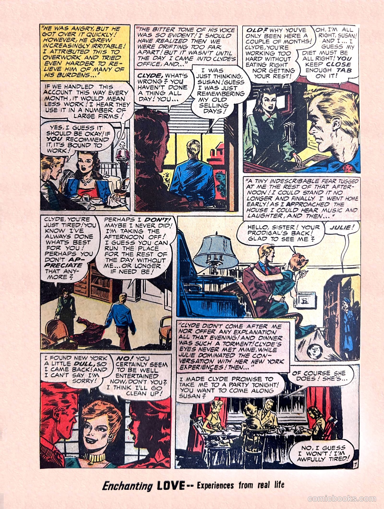 Enchanting Love #5 (1950) — page 36 of 52