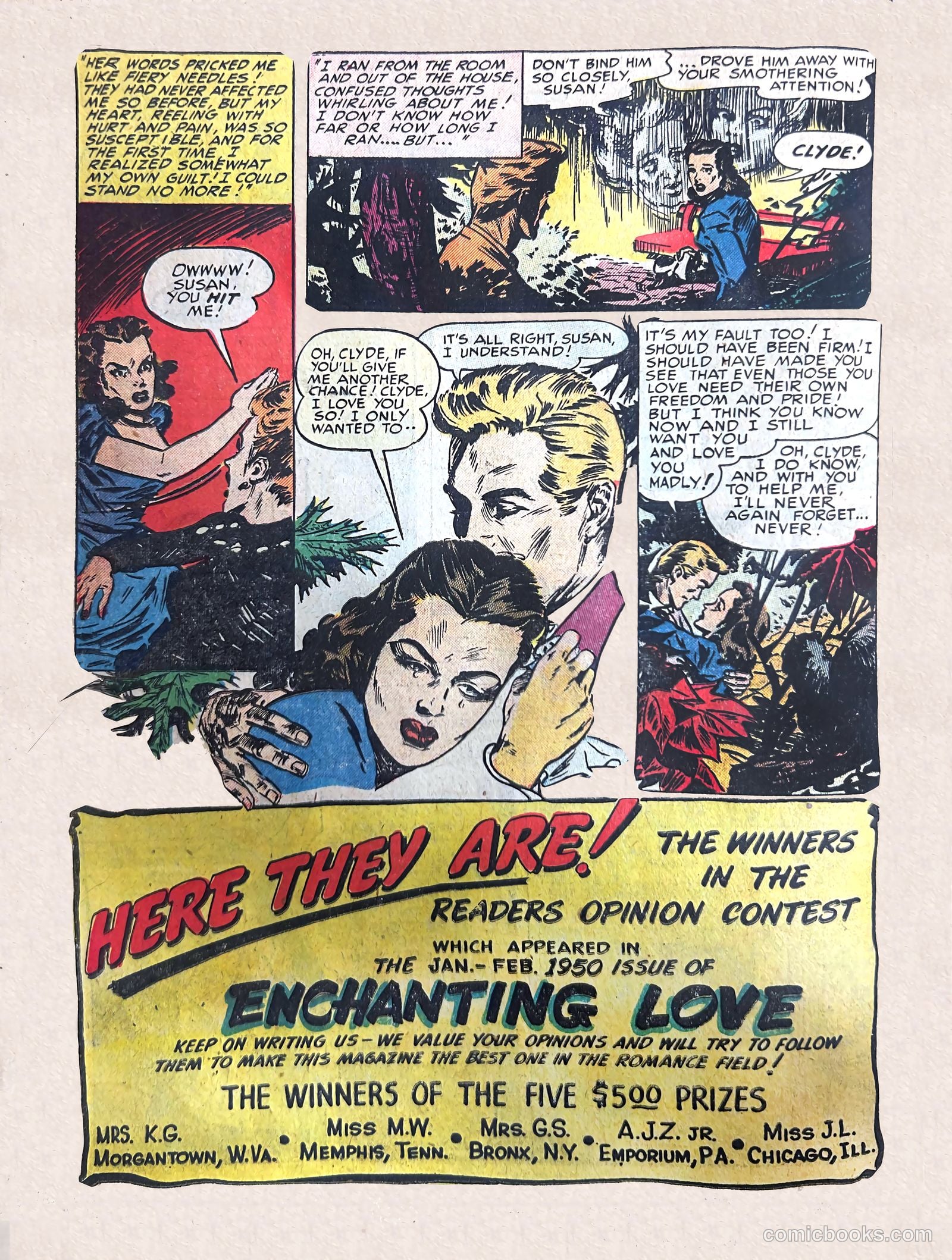 Enchanting Love #5 (1950) — page 38 of 52