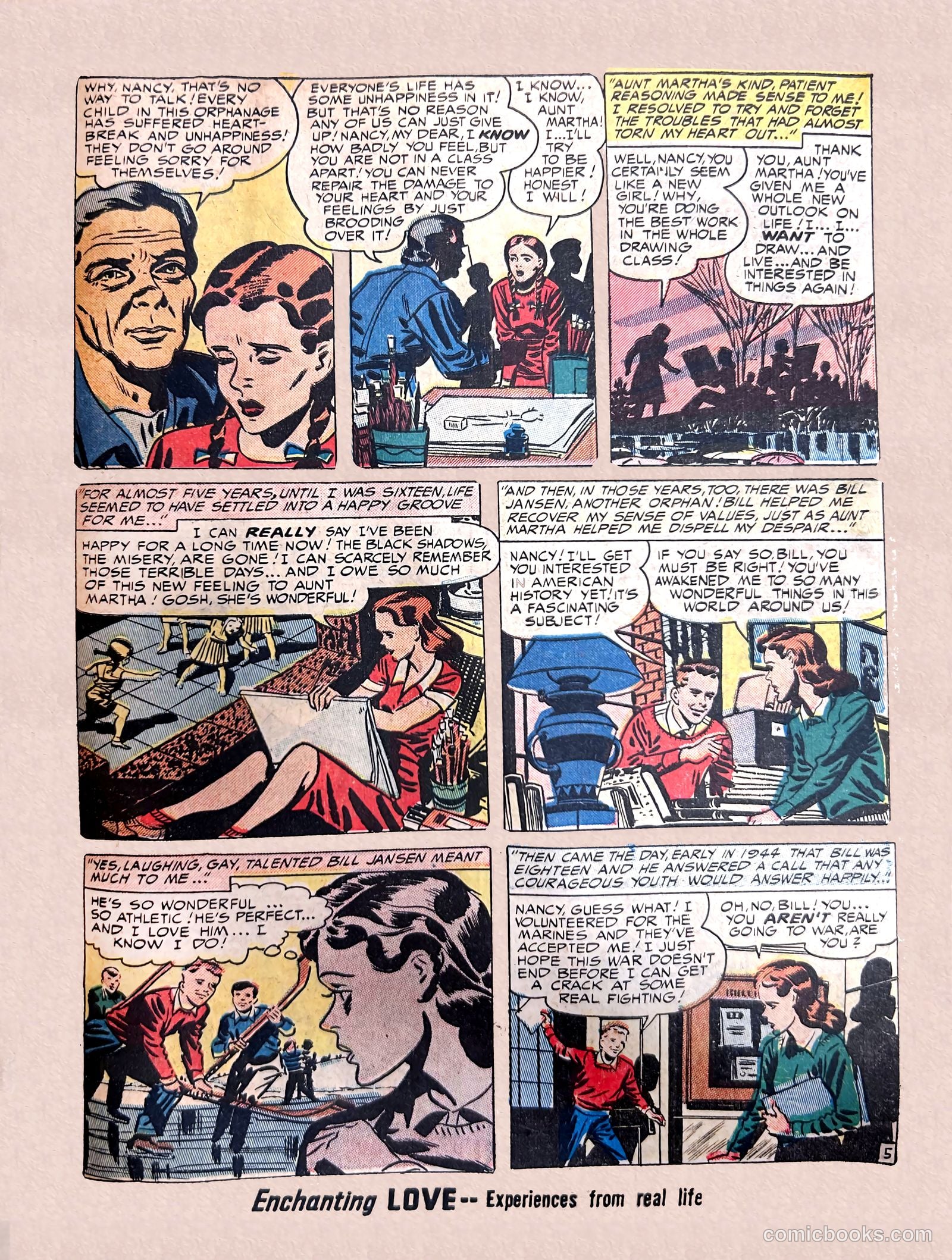 Enchanting Love #5 (1950) — page 43 of 52