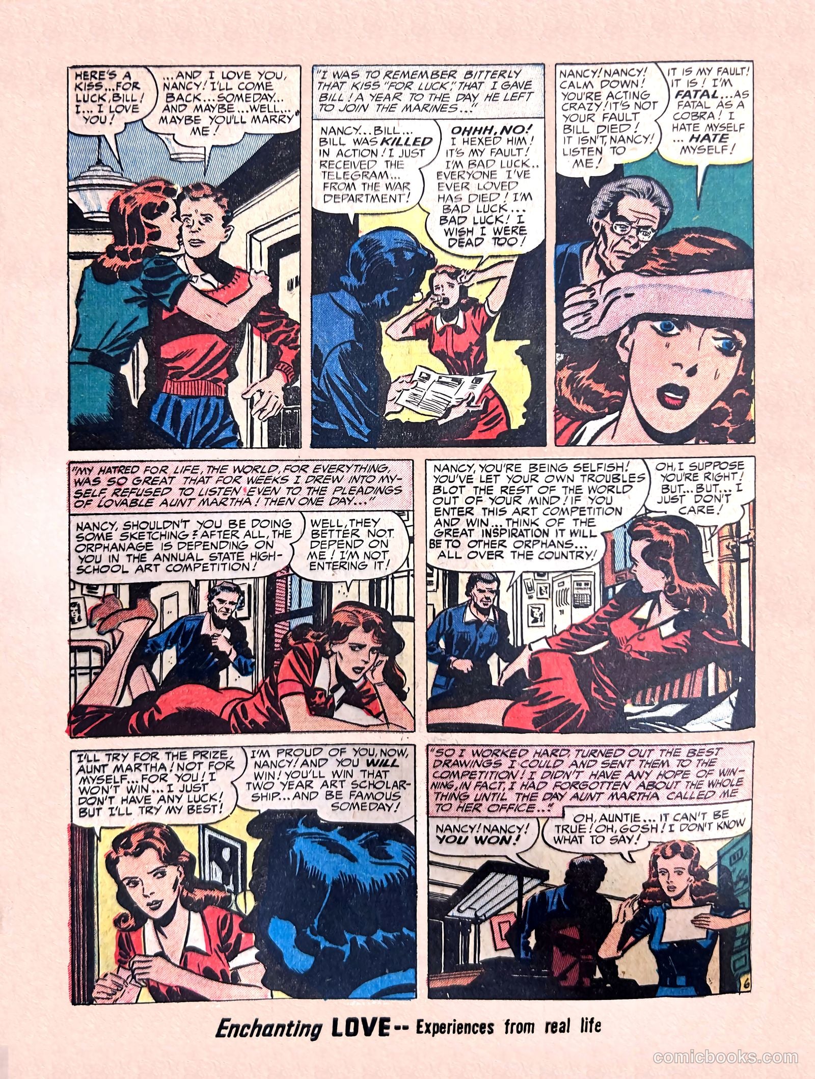 Enchanting Love #5 (1950) — page 44 of 52