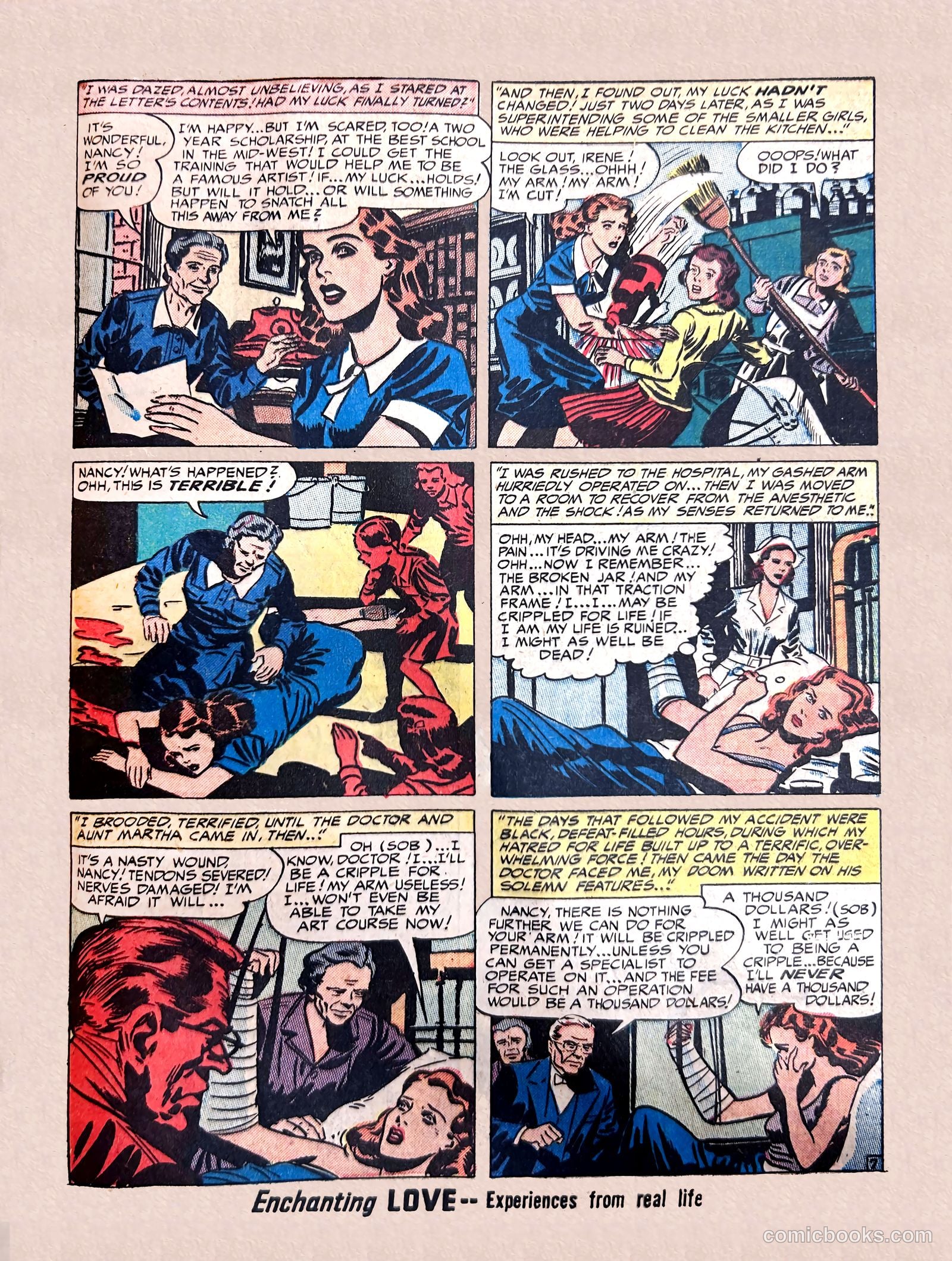 Enchanting Love #5 (1950) — page 45 of 52