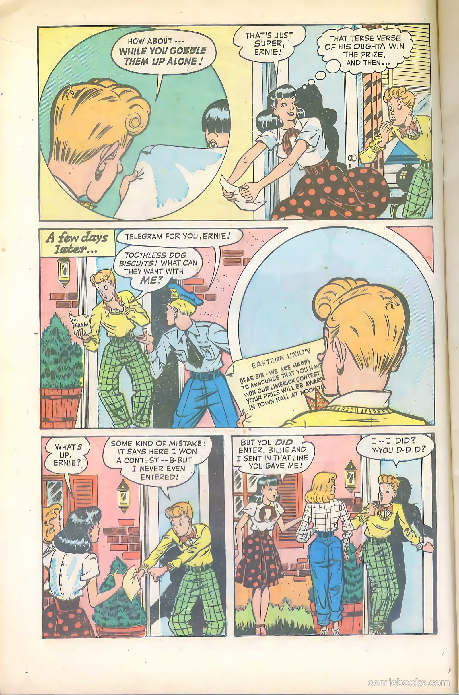 Ernie Comics #24 (1949) — page 16 of 52