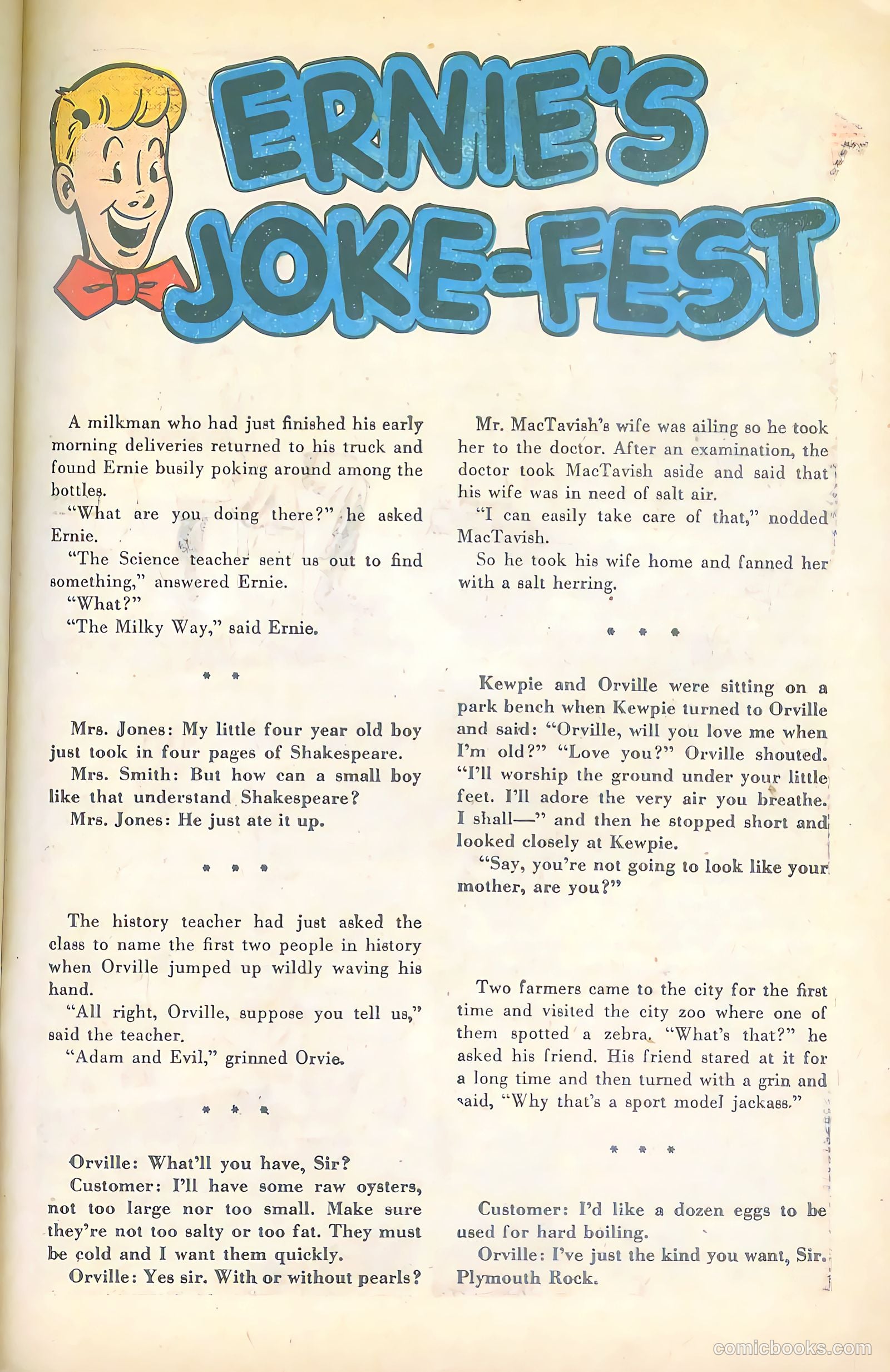 Ernie Comics #24 (1949) — page 41 of 52