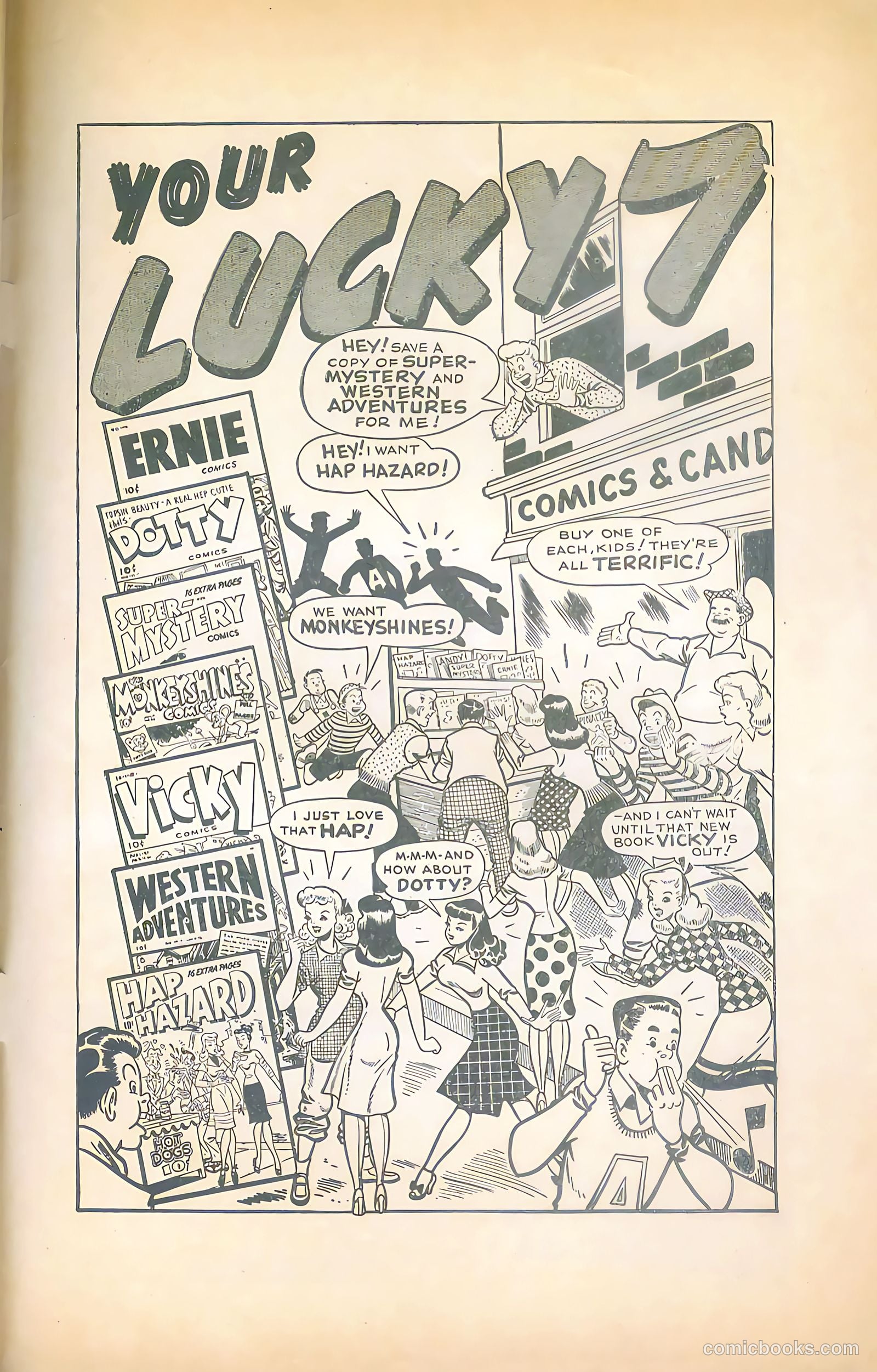 Ernie Comics #24 (1949) — page 51 of 52