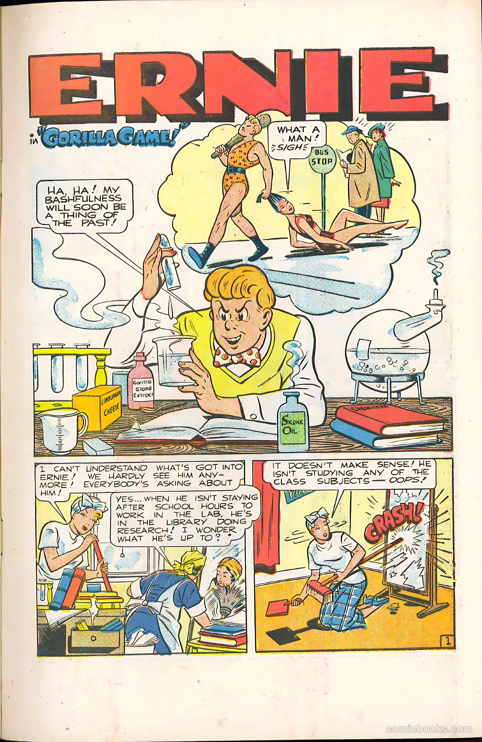 Ernie Comics #25 (1949) — page 3 of 36