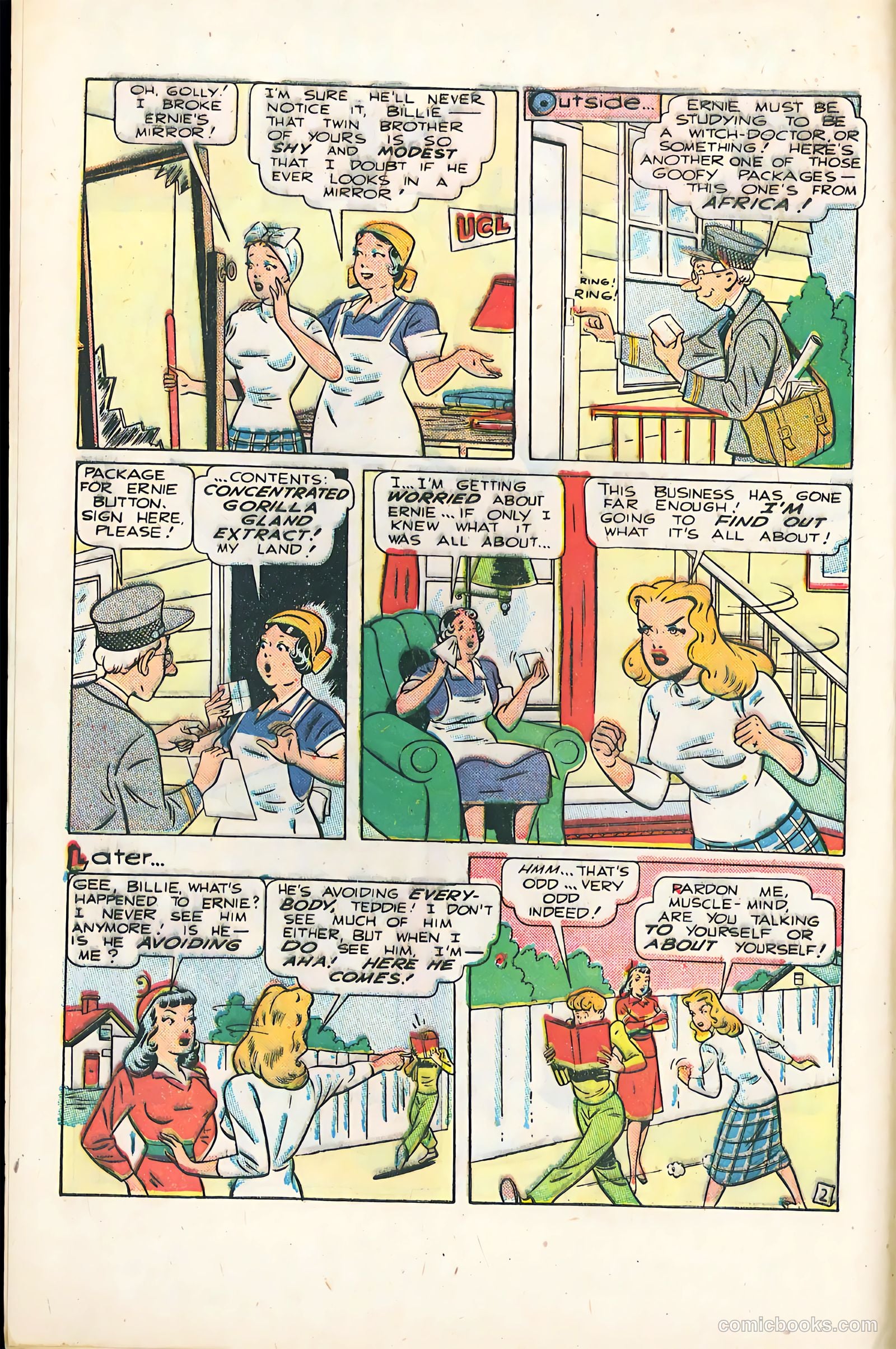 Ernie Comics #25 (1949) — page 4 of 36