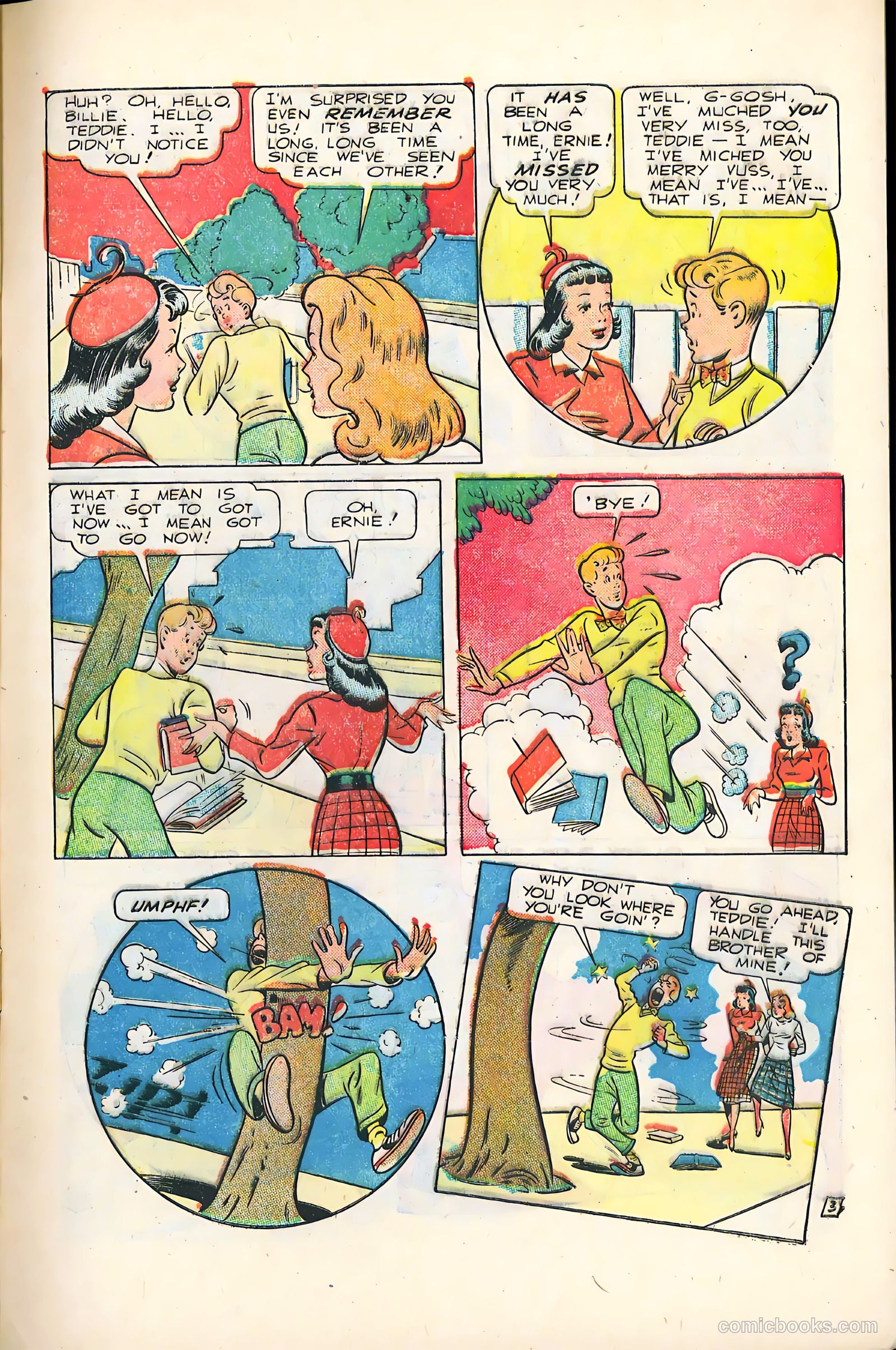 Ernie Comics #25 (1949) — page 5 of 36