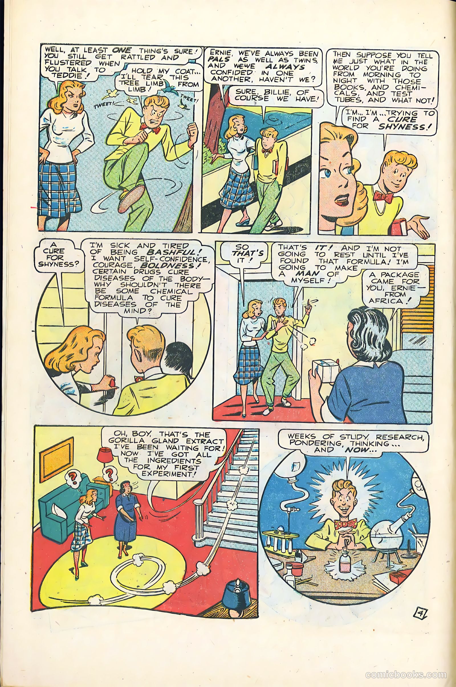 Ernie Comics #25 (1949) — page 6 of 36