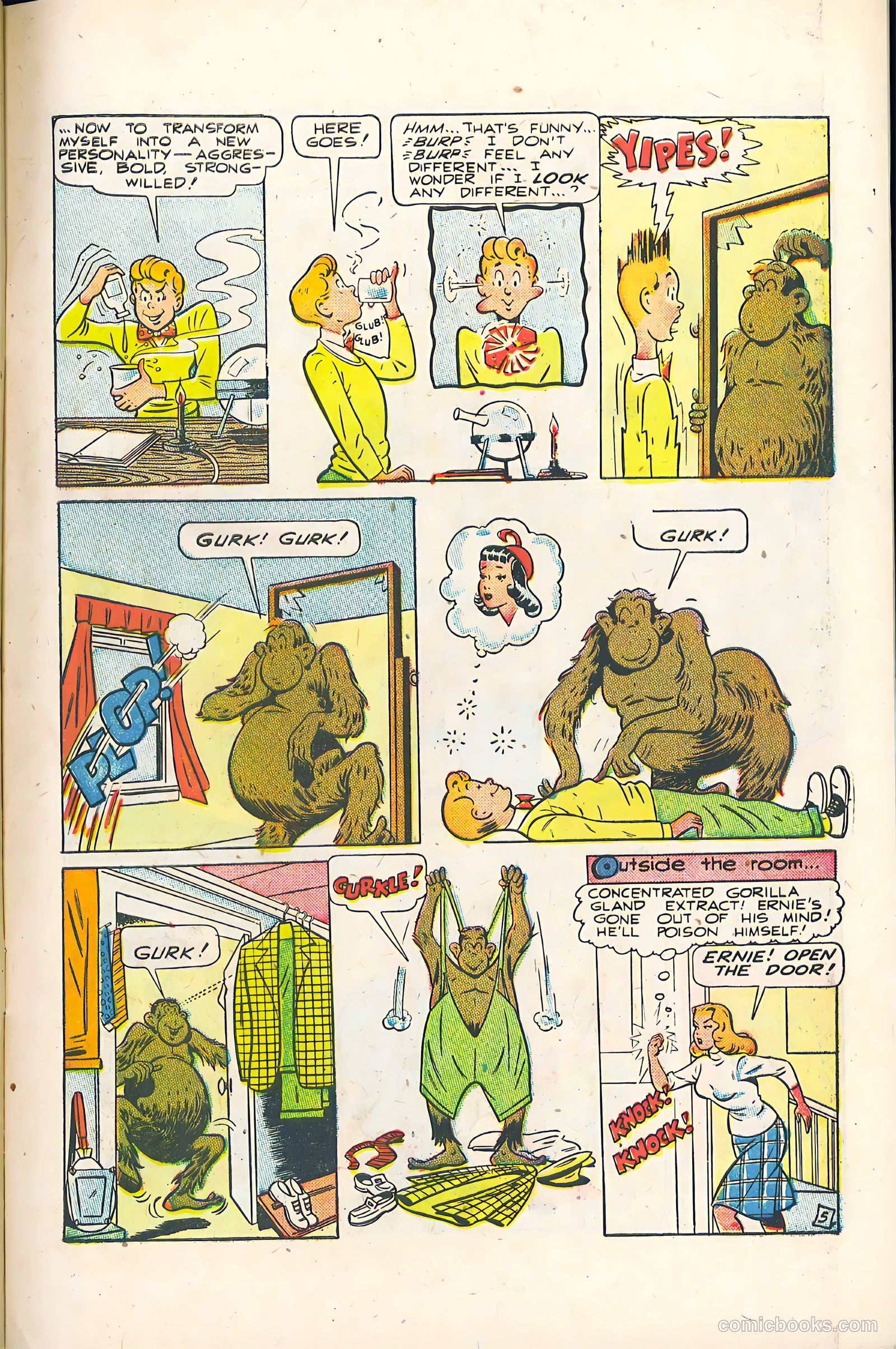 Ernie Comics #25 (1949) — page 7 of 36