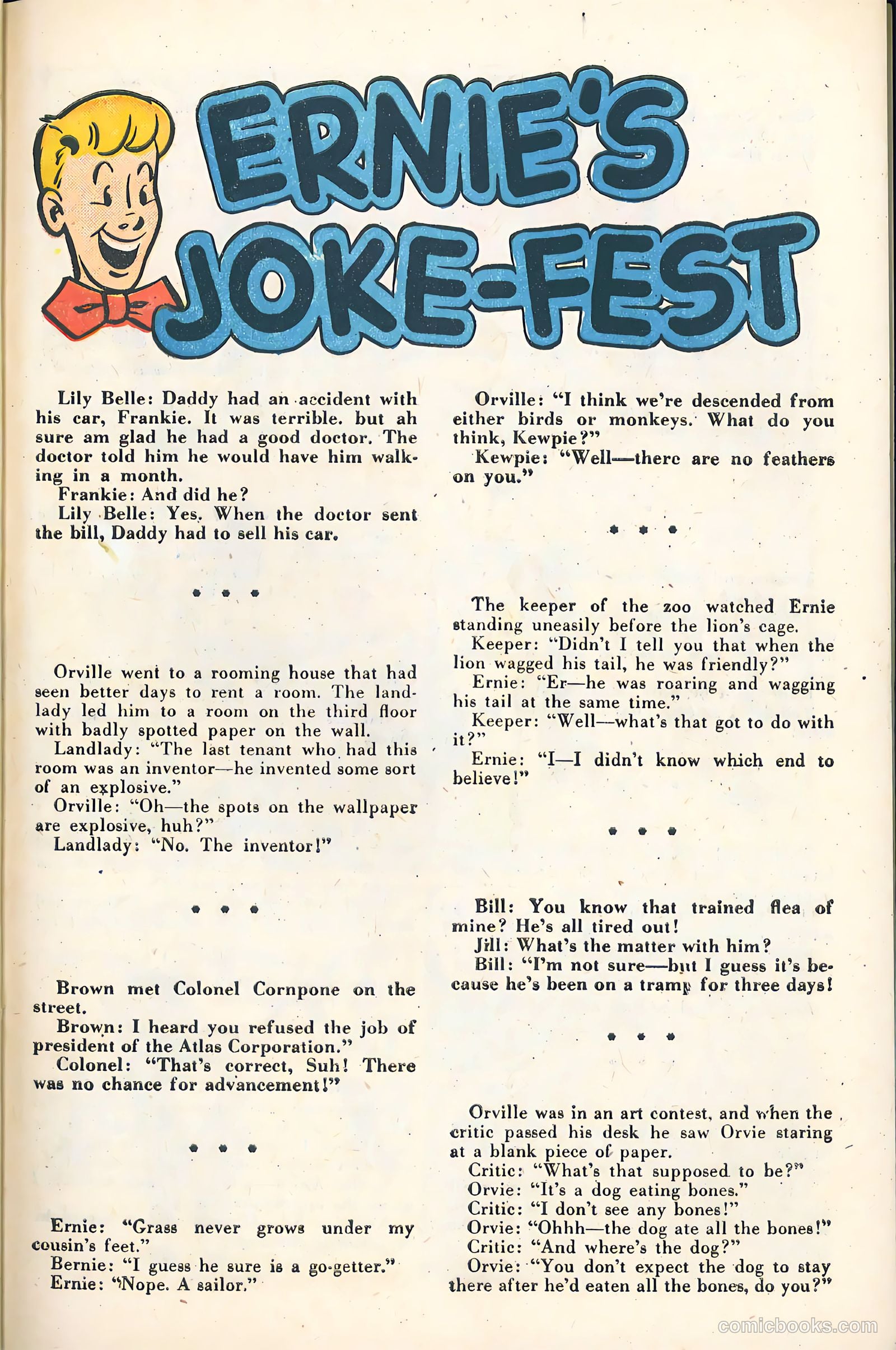 Ernie Comics #25 (1949) — page 27 of 36