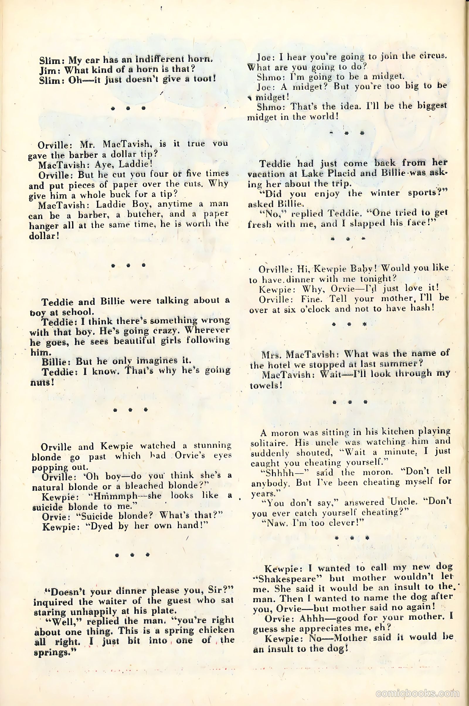 Ernie Comics #25 (1949) — page 28 of 36