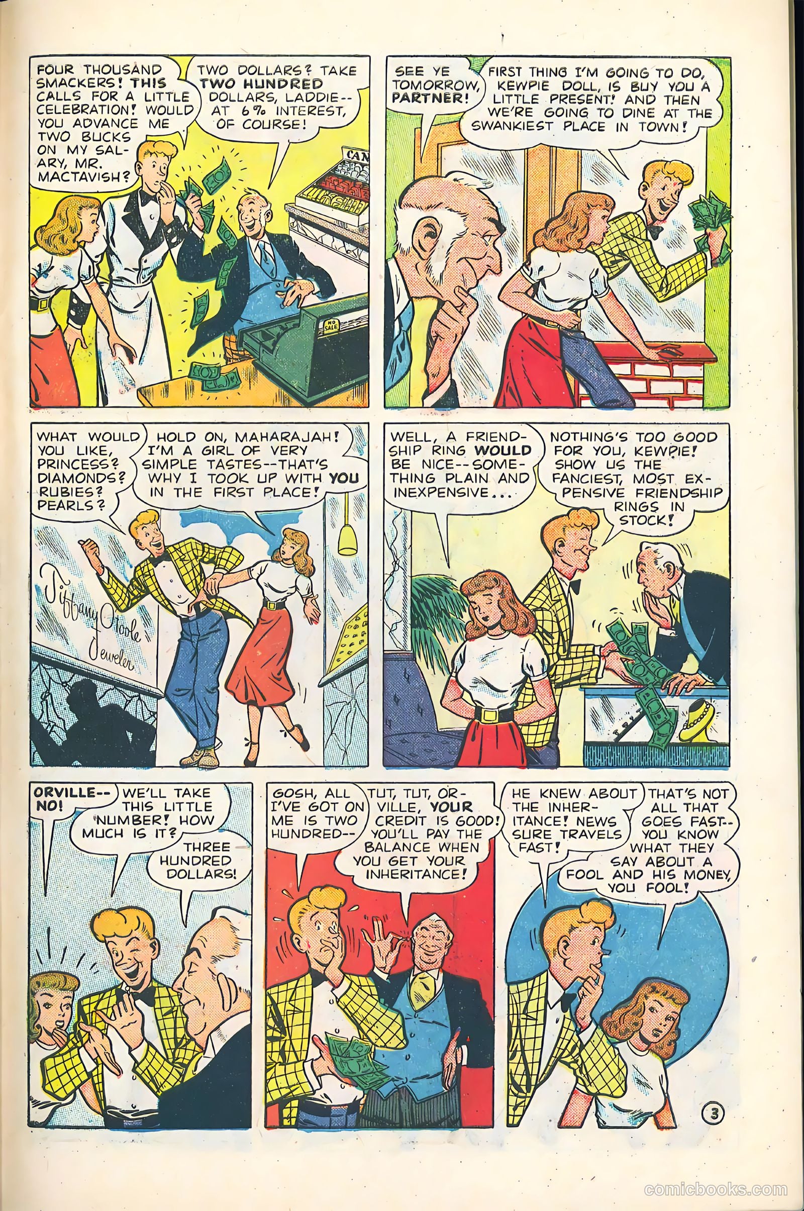 Ernie Comics #25 (1949) — page 31 of 36