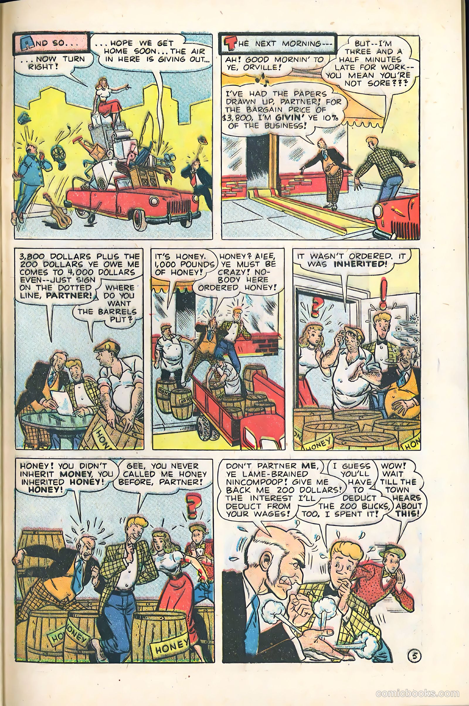 Ernie Comics #25 (1949) — page 33 of 36