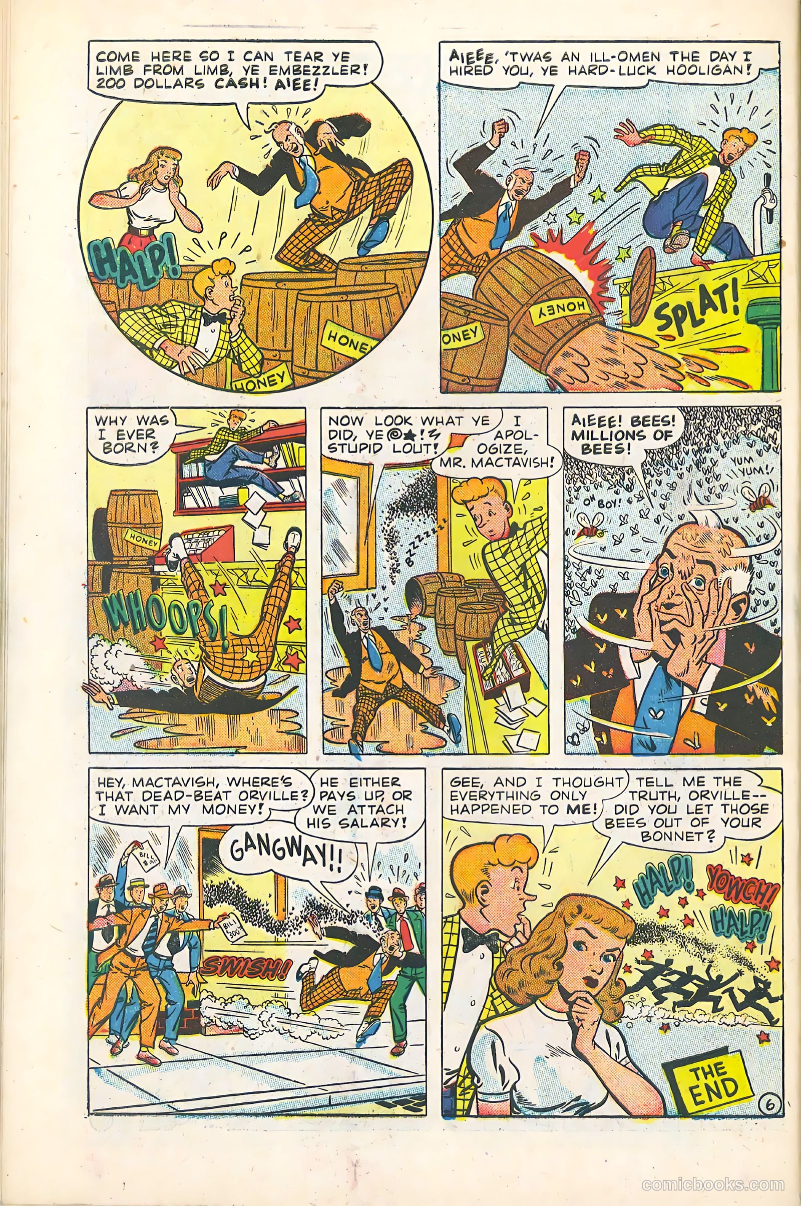 Ernie Comics #25 (1949) — page 34 of 36