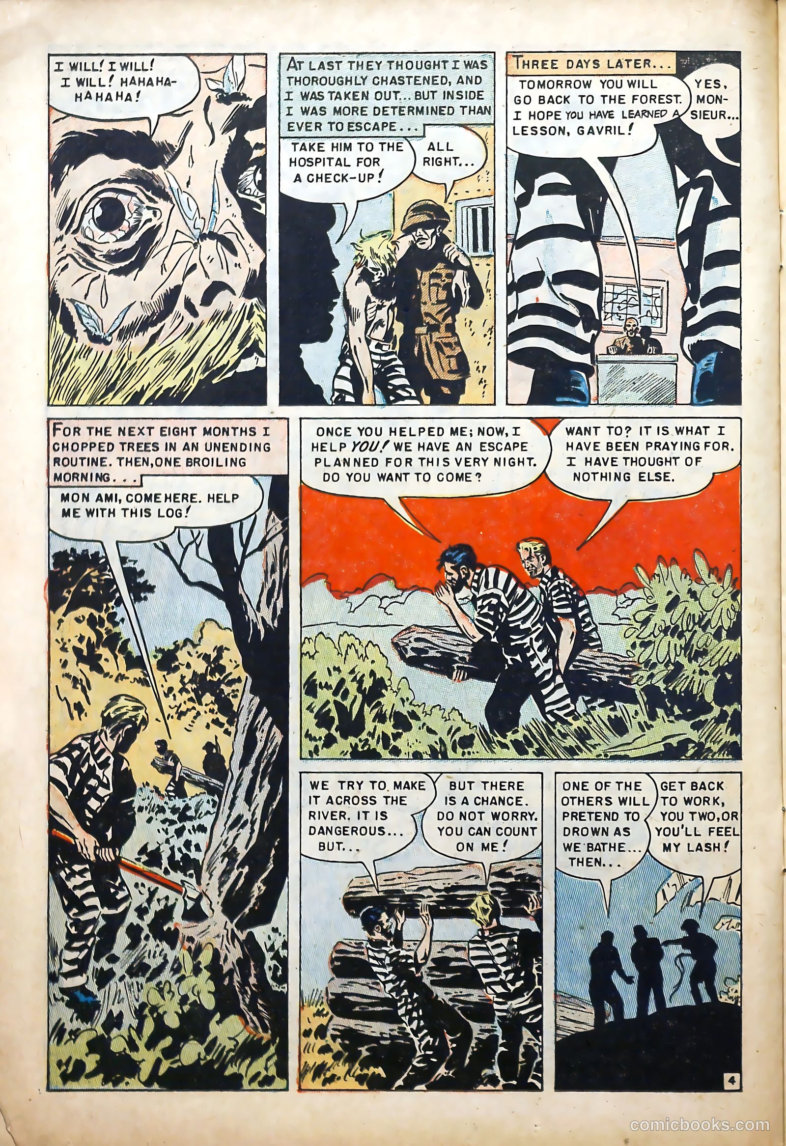 Escape from Devil's Island #1 (1952) — page 14 of 36
