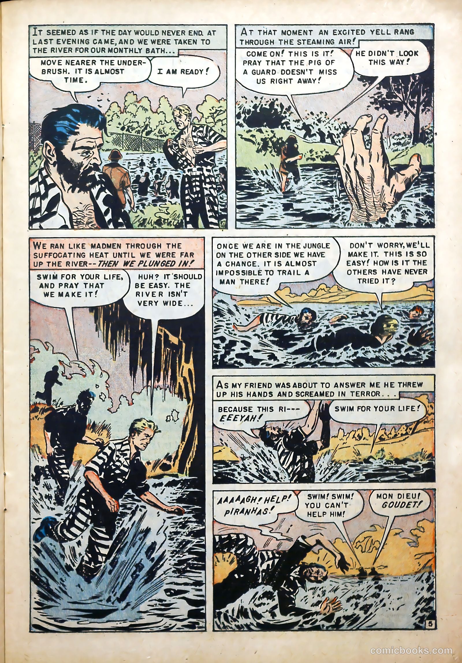 Escape from Devil's Island #1 (1952) — page 15 of 36