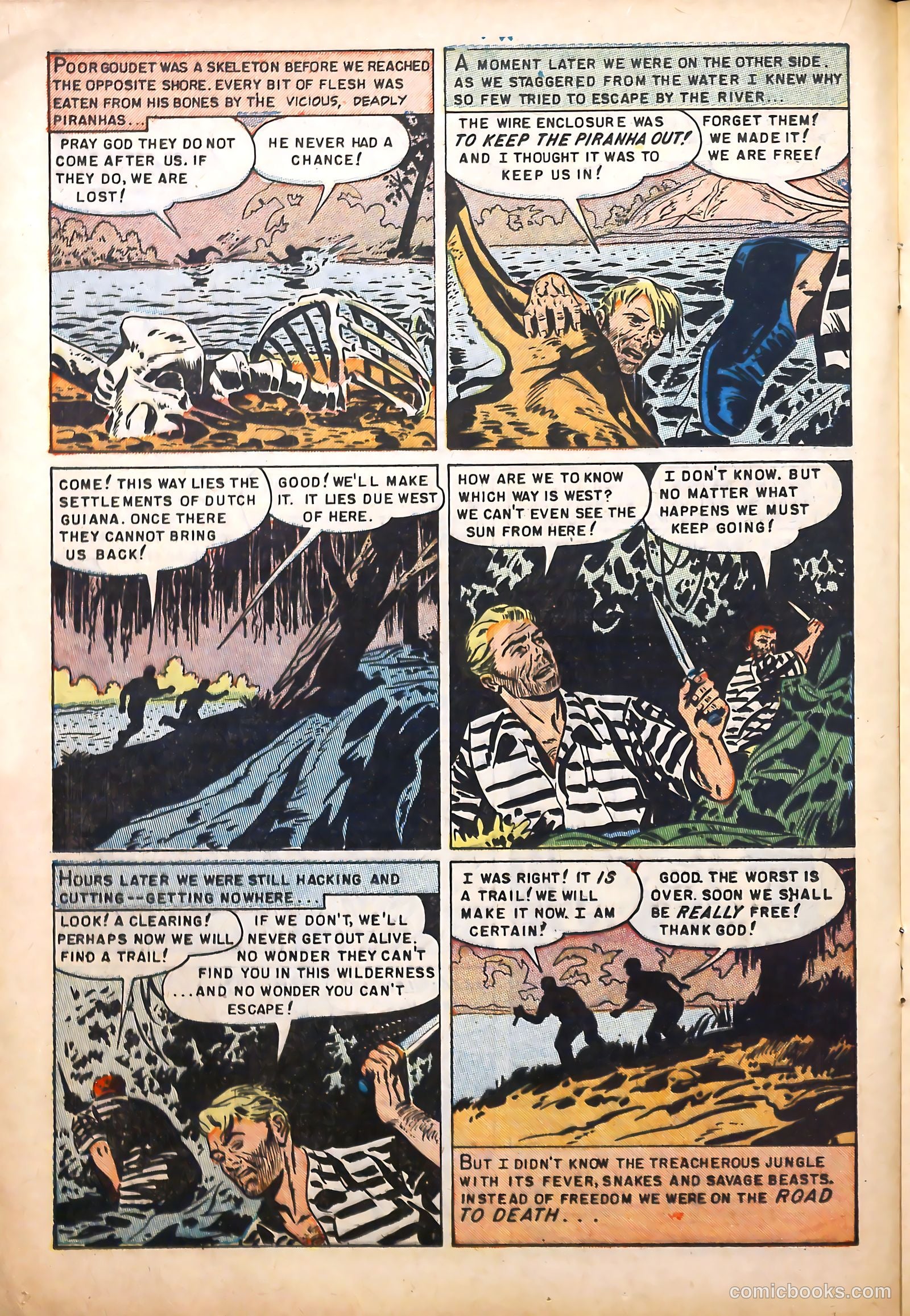 Escape from Devil's Island #1 (1952) — page 16 of 36