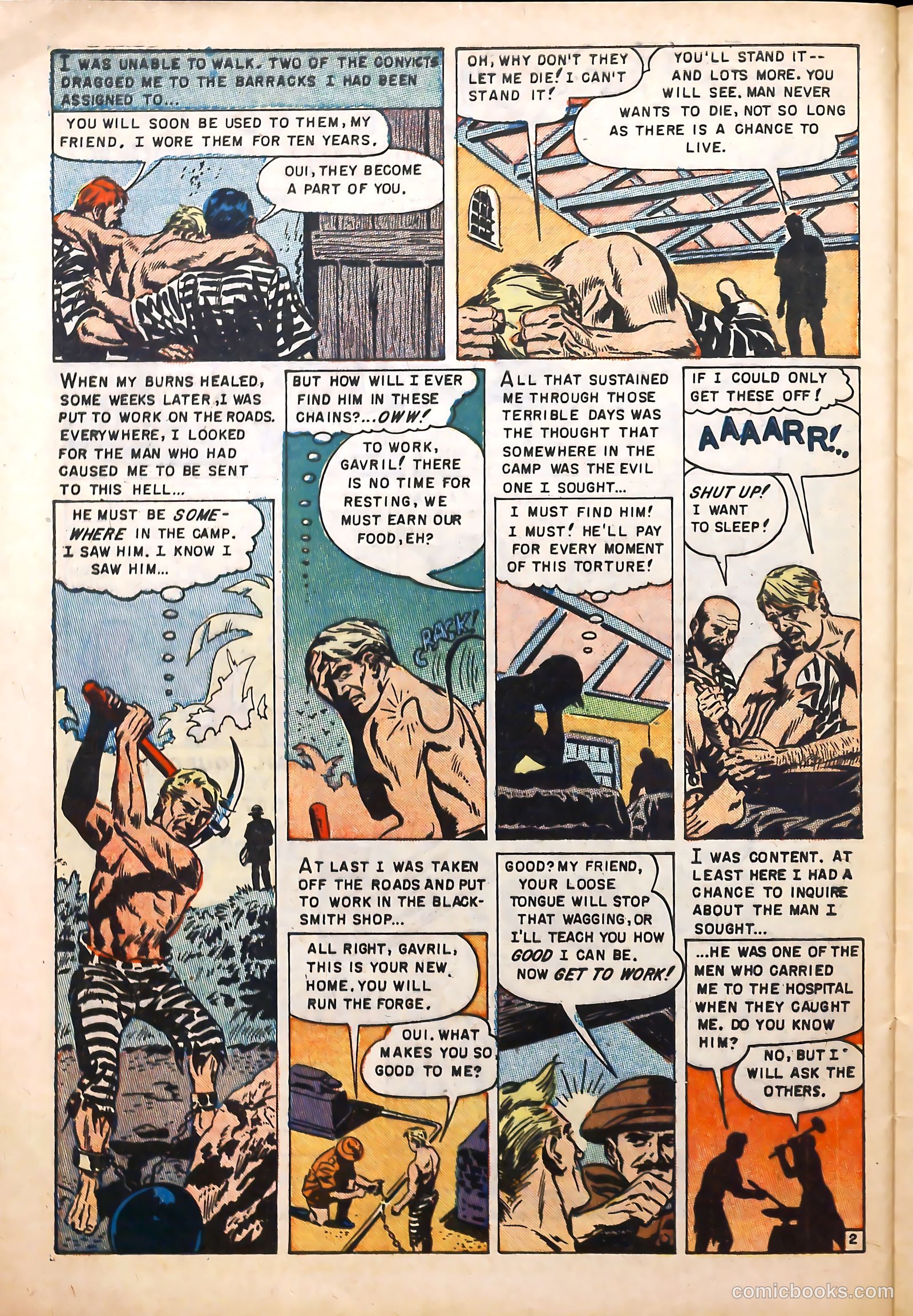 Escape from Devil's Island #1 (1952) — page 28 of 36