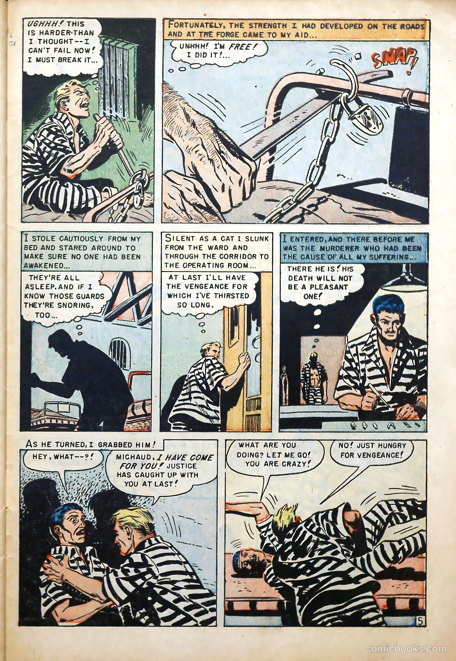 Escape from Devil's Island #1 (1952) — page 31 of 36