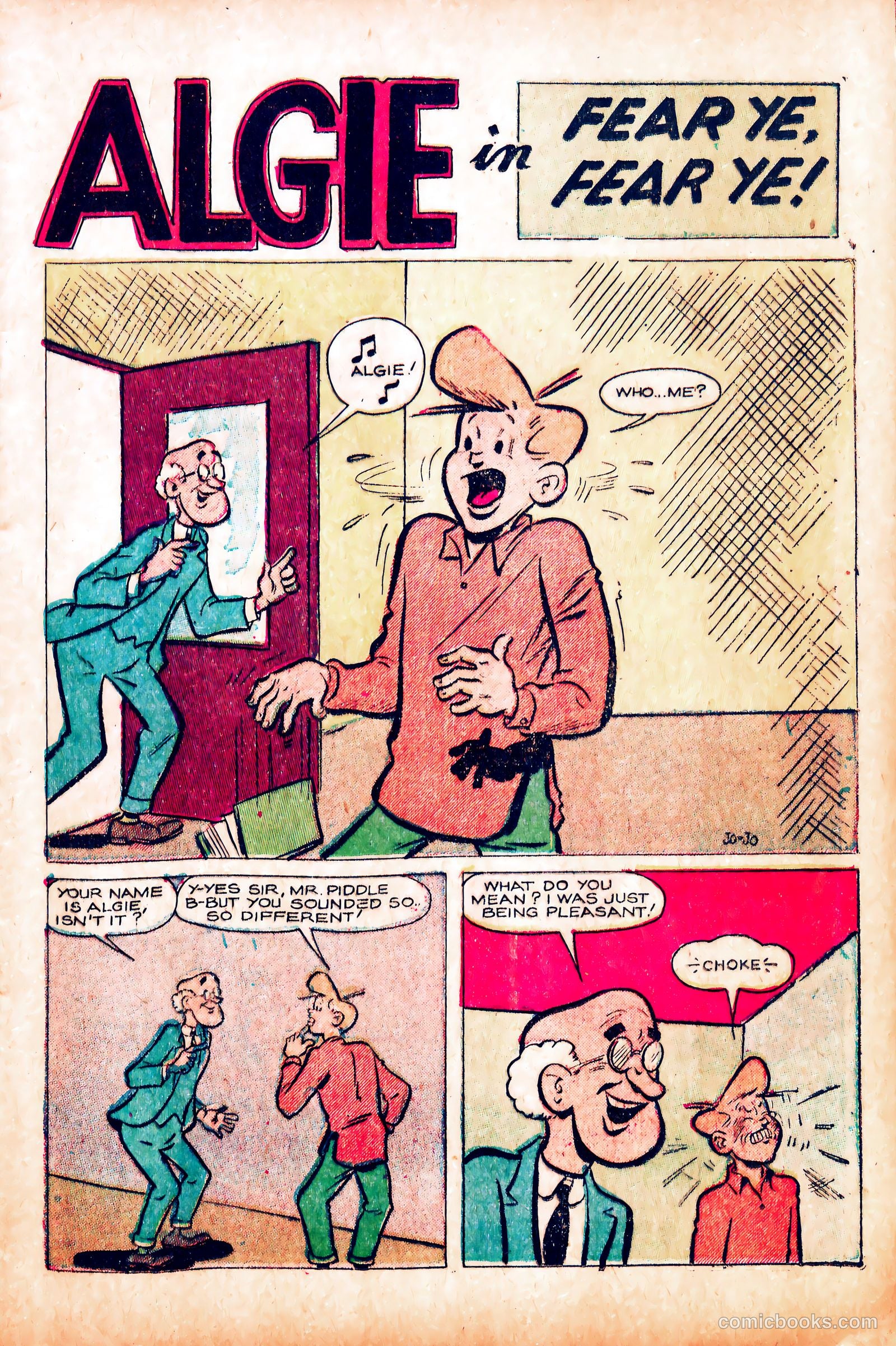Algie #1 (1953) — page 13 of 36