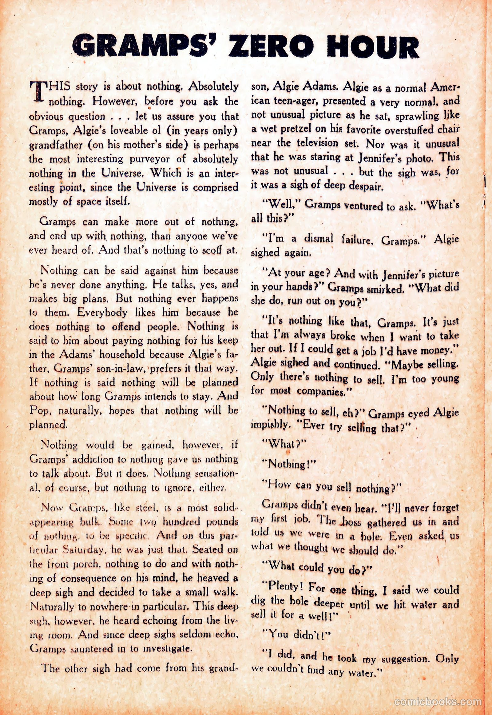 Algie #1 (1953) — page 20 of 36