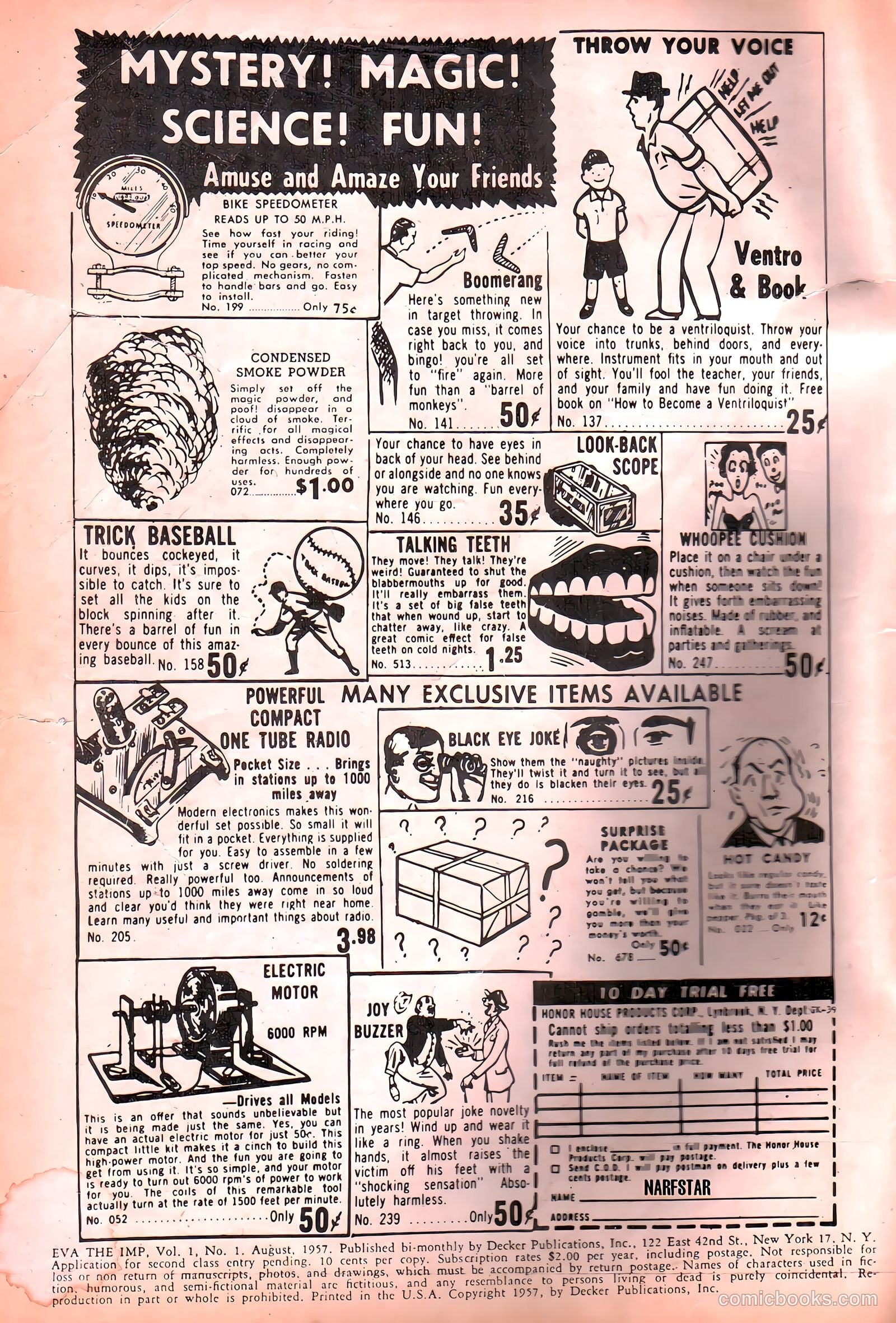 Eva the Imp #1 (1957) — page 2 of 36