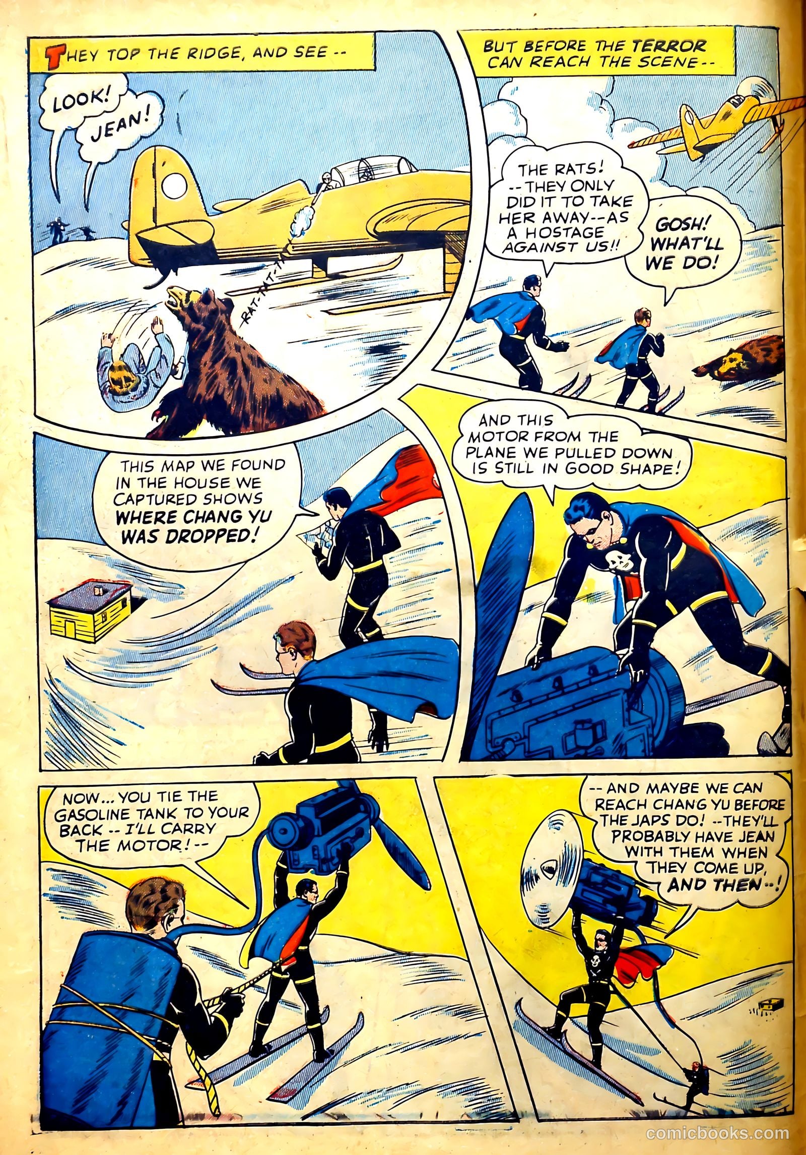 Exciting Comics #2 (29) (1943) — page 10 of 60