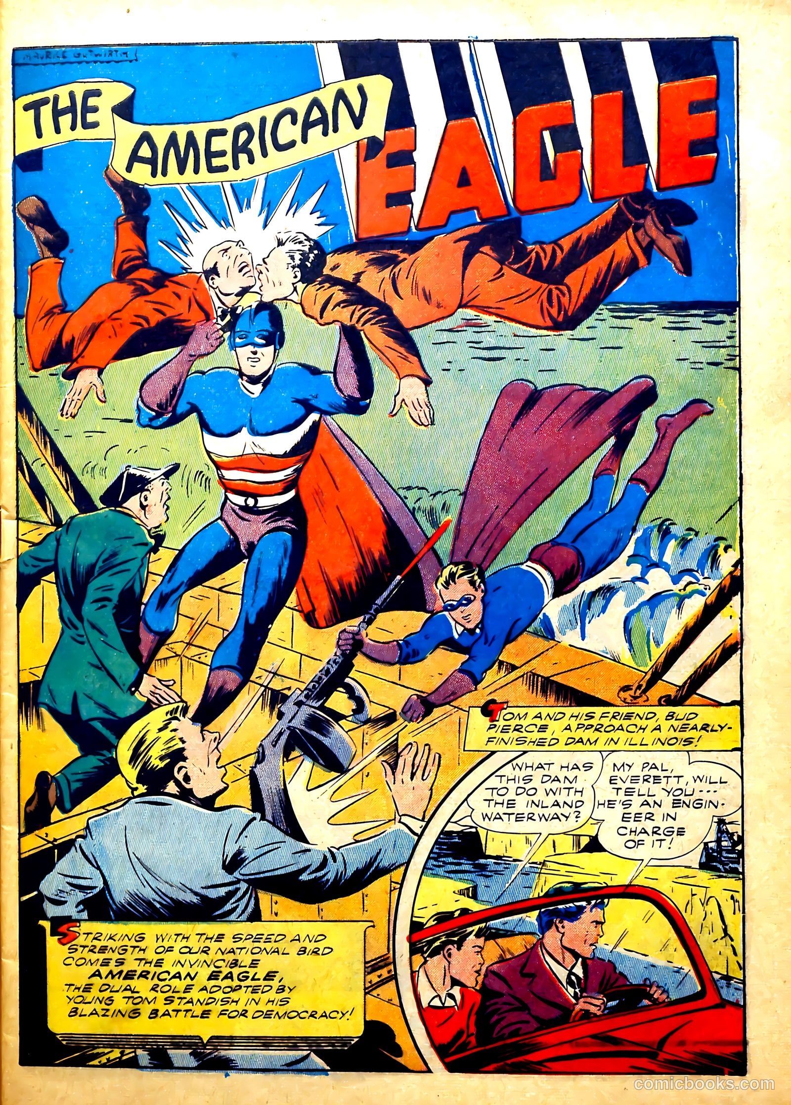 Exciting Comics #2 (29) (1943) — page 17 of 60