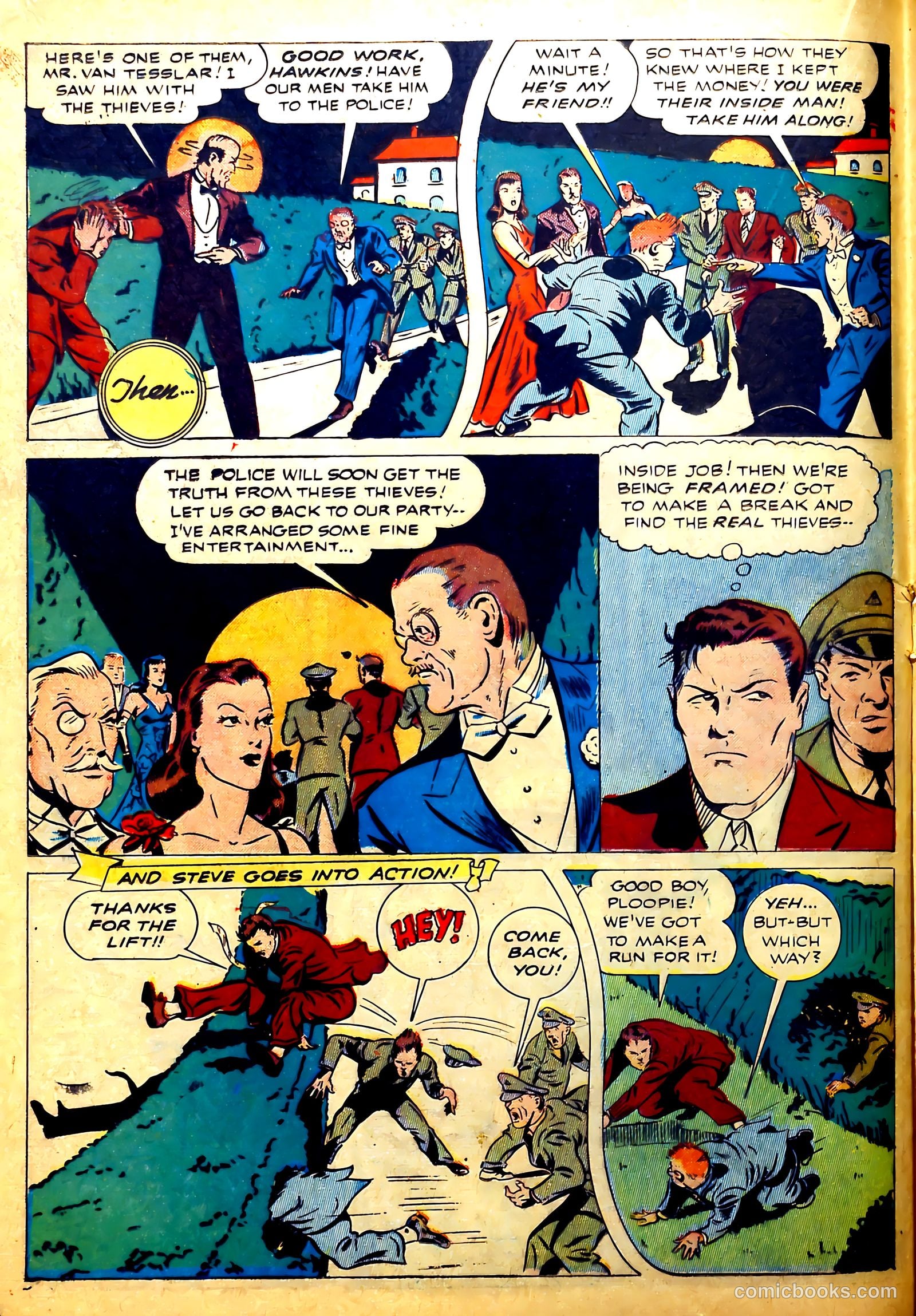 Exciting Comics #2 (29) (1943) — page 32 of 60