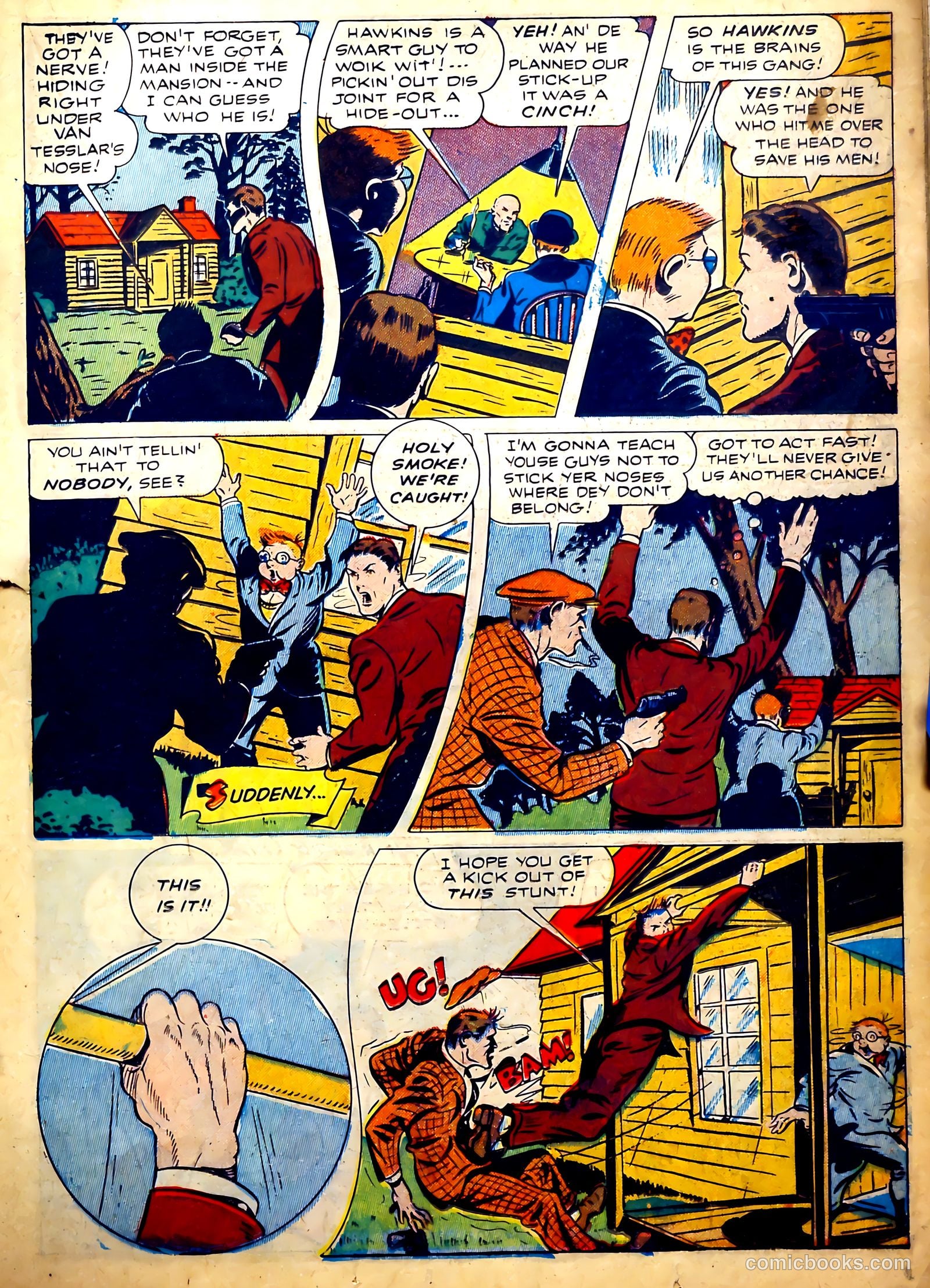 Exciting Comics #2 (29) (1943) — page 35 of 60