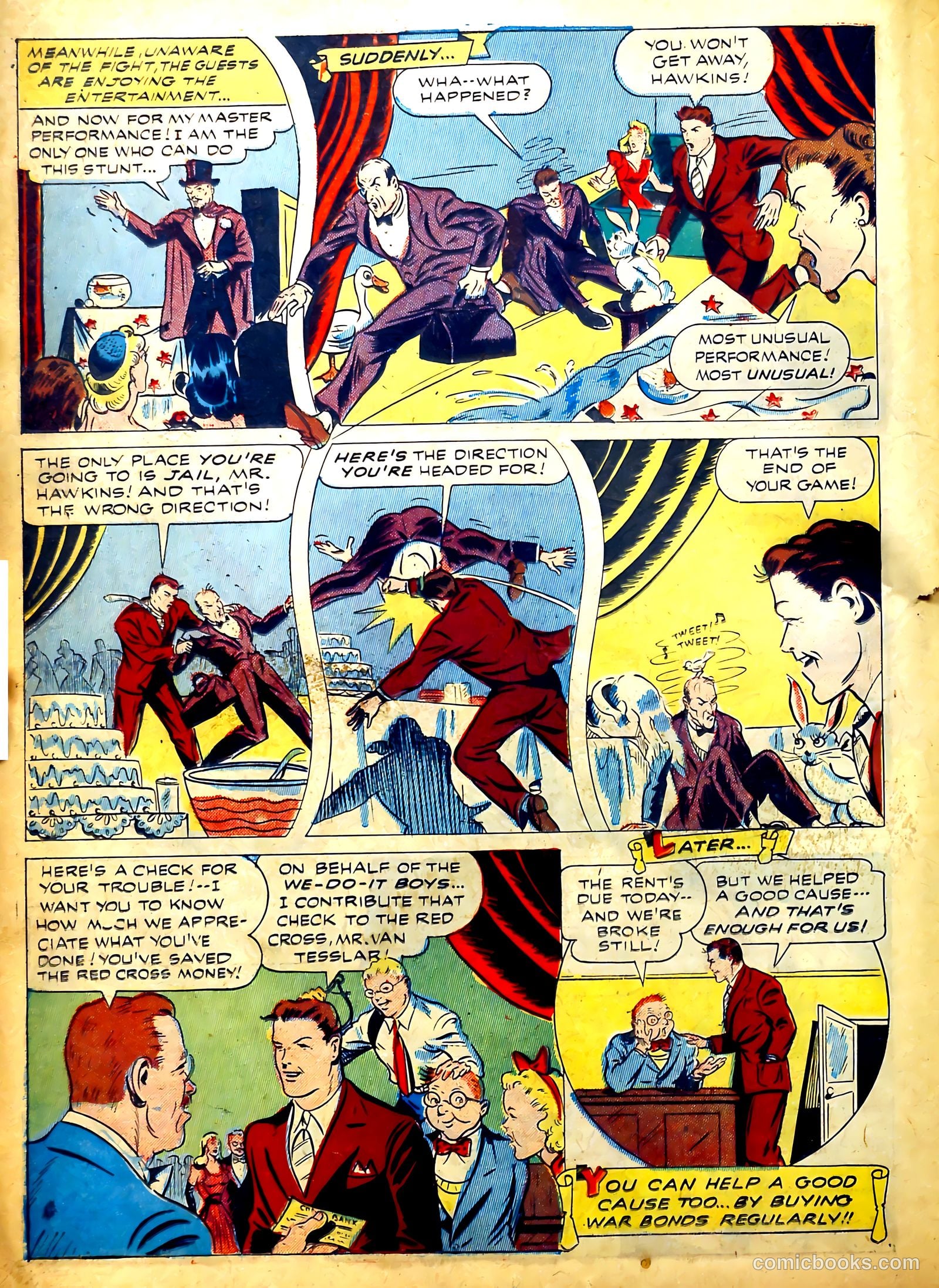 Exciting Comics #2 (29) (1943) — page 38 of 60
