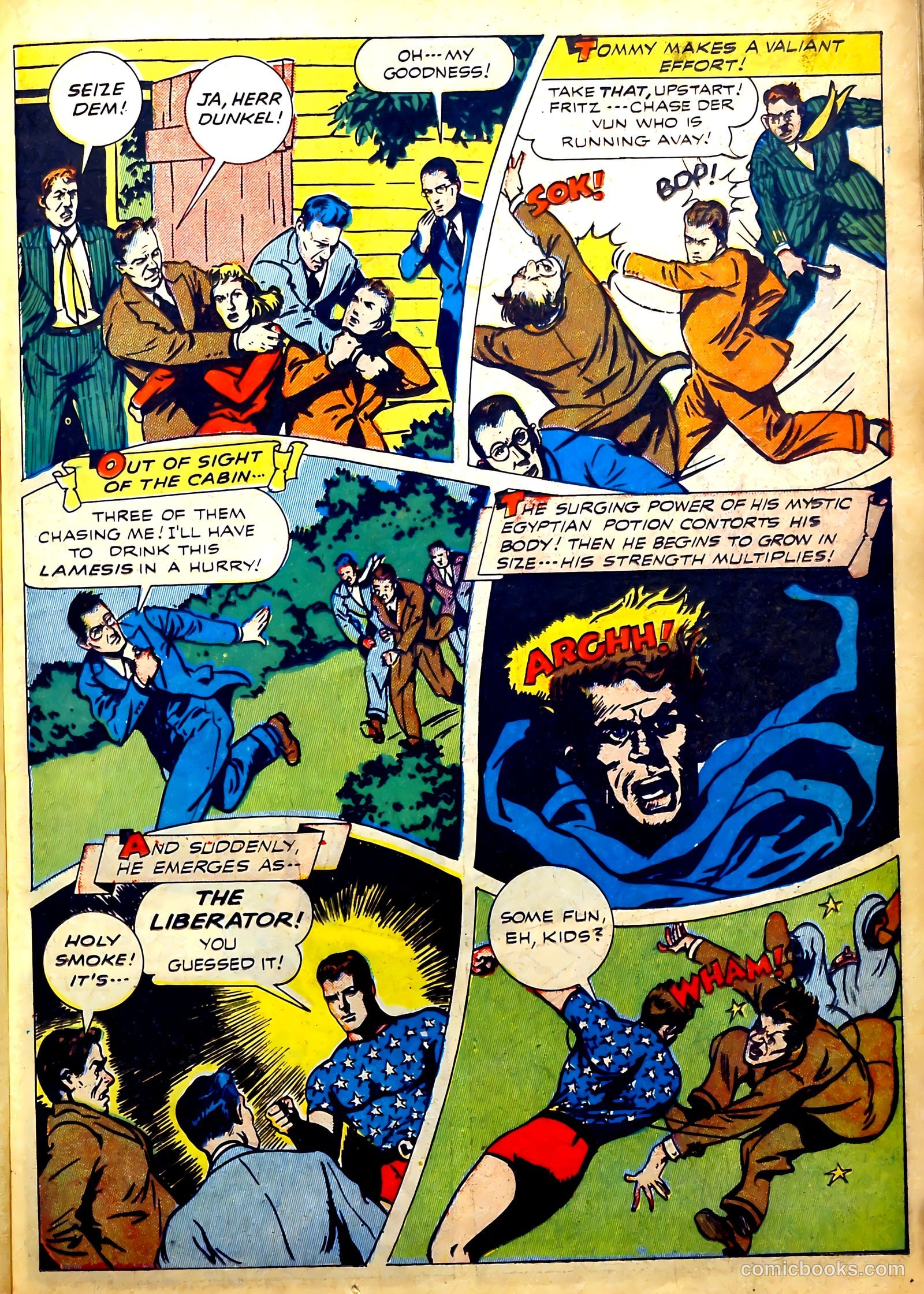 Exciting Comics #2 (29) (1943) — page 41 of 60