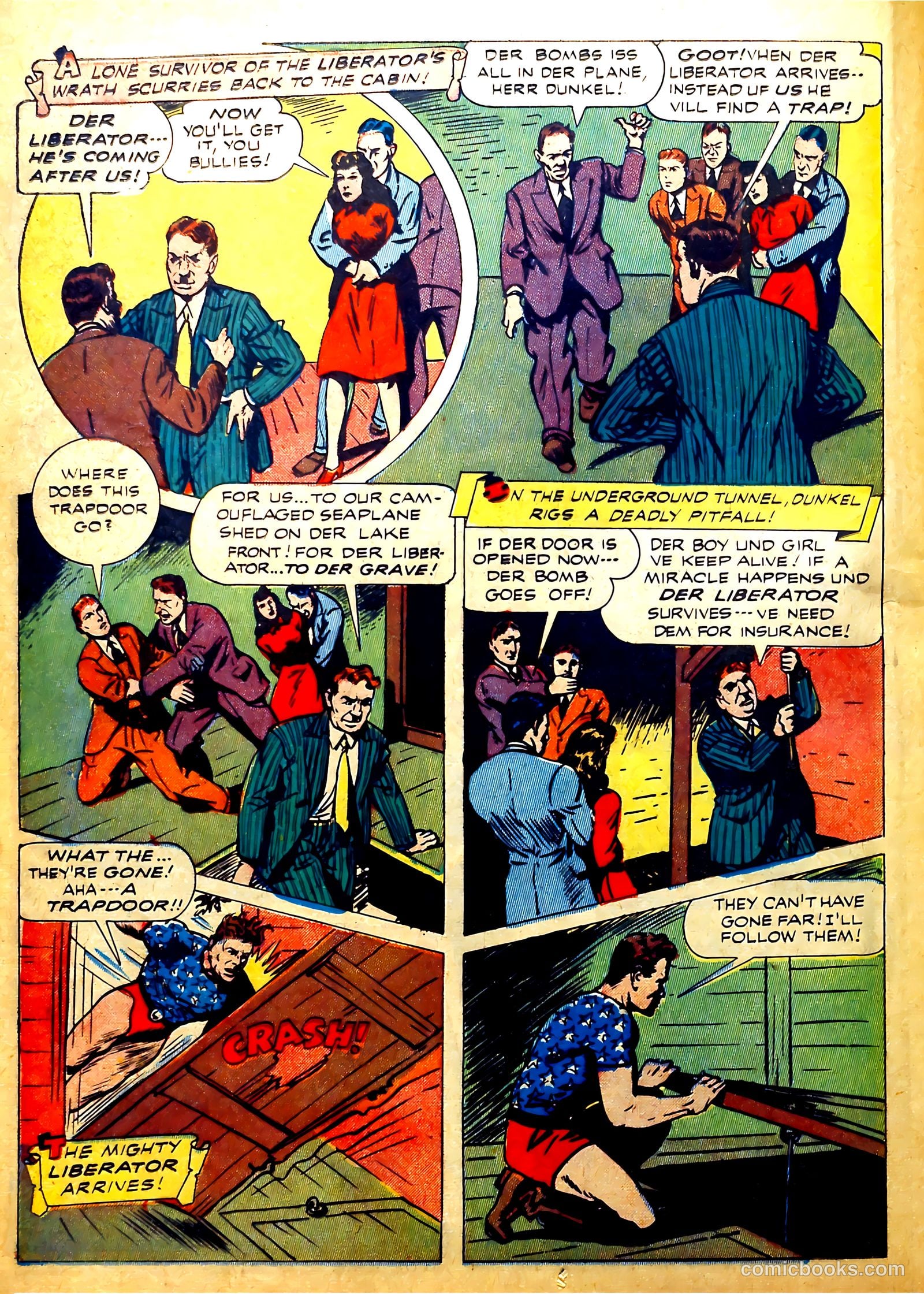 Exciting Comics #2 (29) (1943) — page 42 of 60