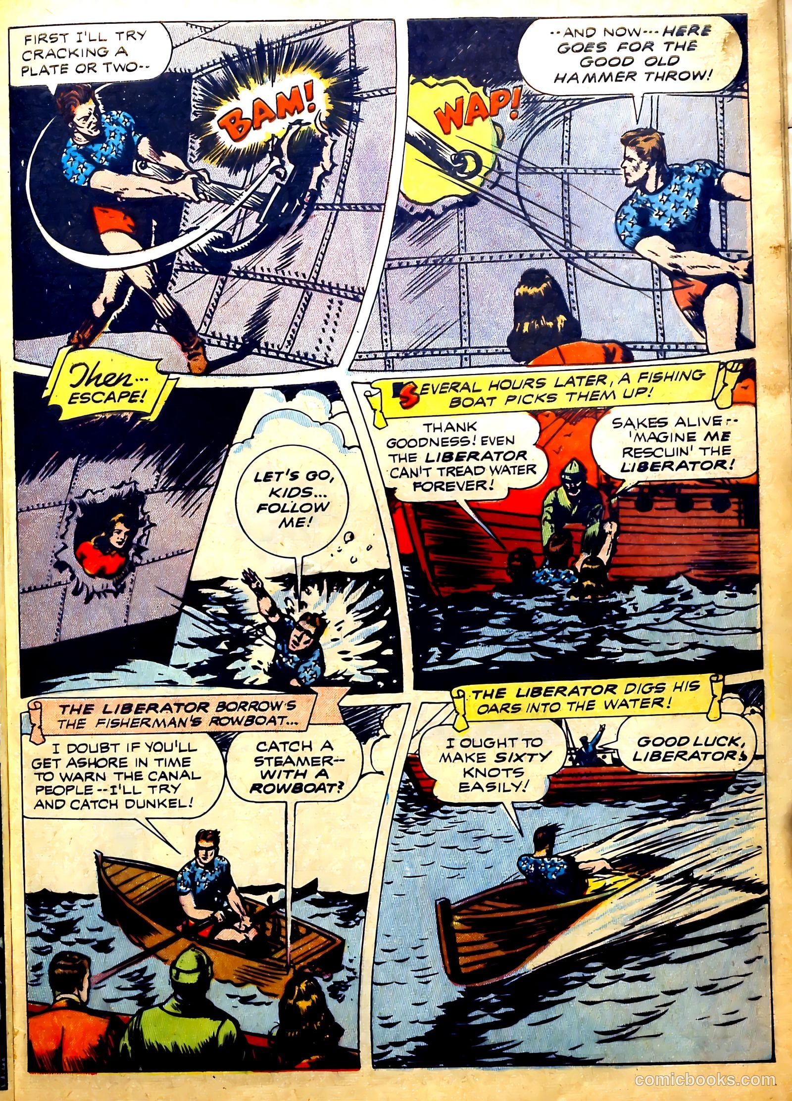 Exciting Comics #2 (29) (1943) — page 47 of 60